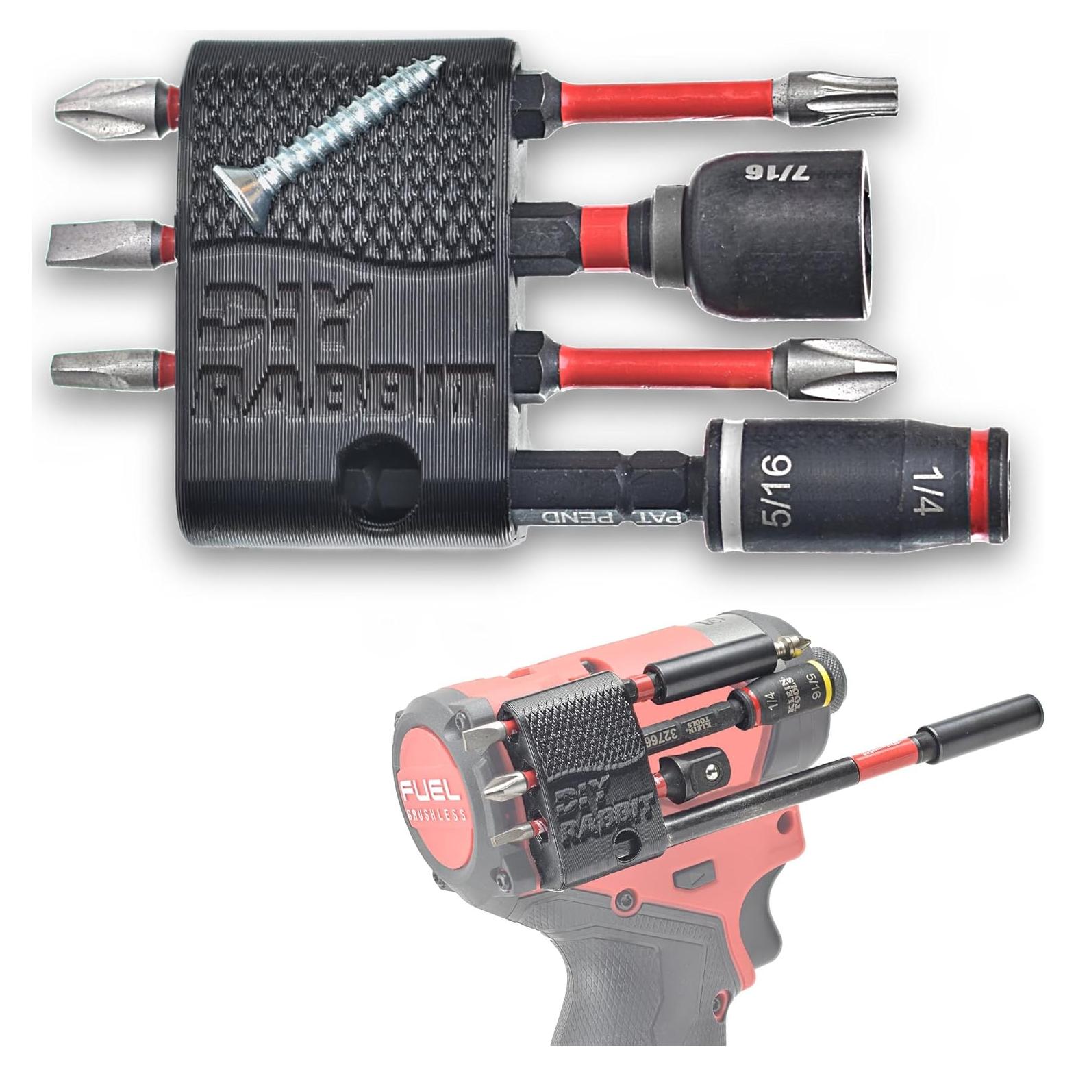 Soporte de Brocas Milwaukee M12 Gen 3 con 7 Puntas Magnéticas