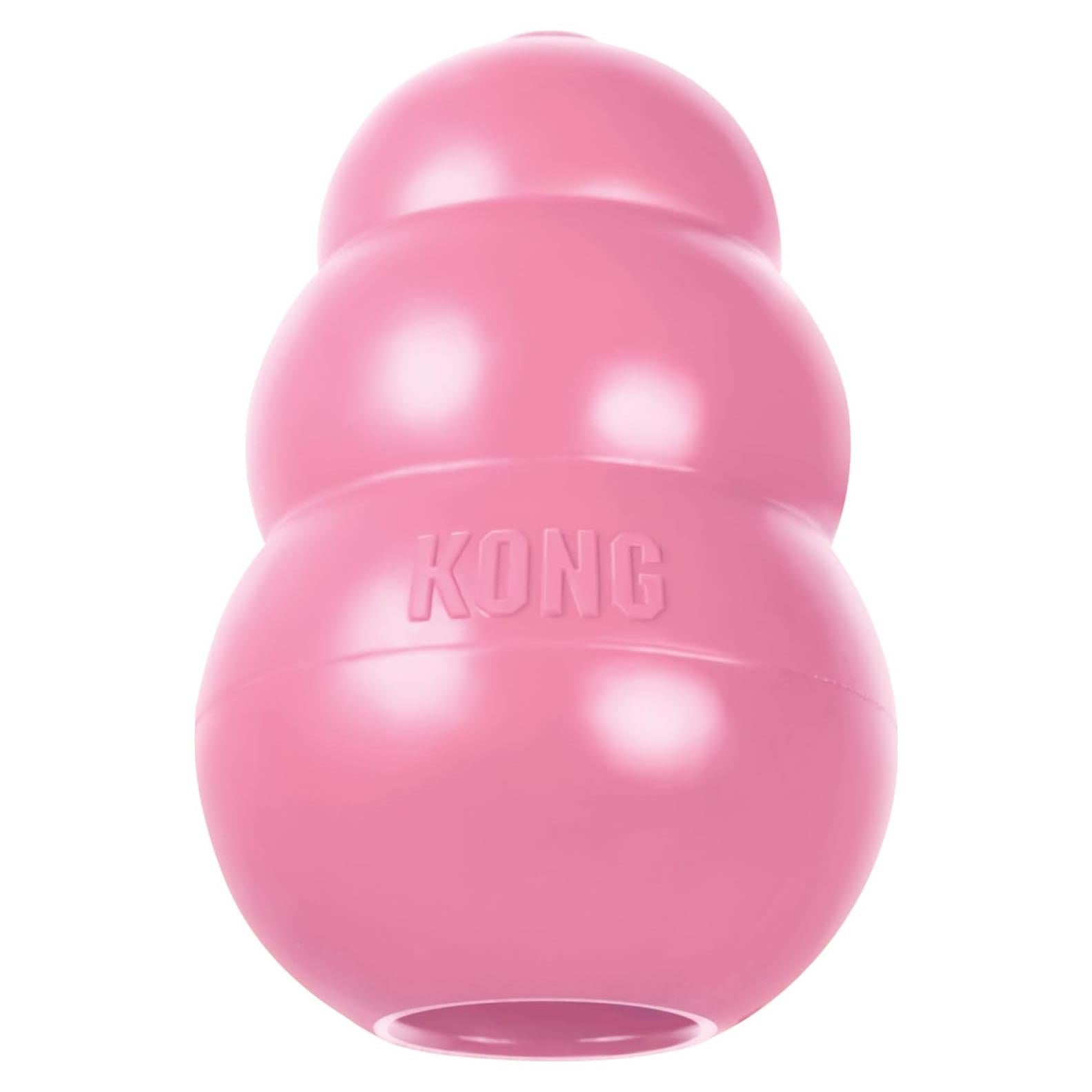 KONG Cachorro Juguete de Goma Natural Grande Rosa 26.5cm