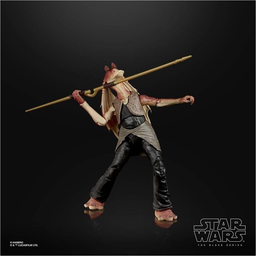 Figura de Acción Jar Jar Binks Hasbro 15 cm Deluxe