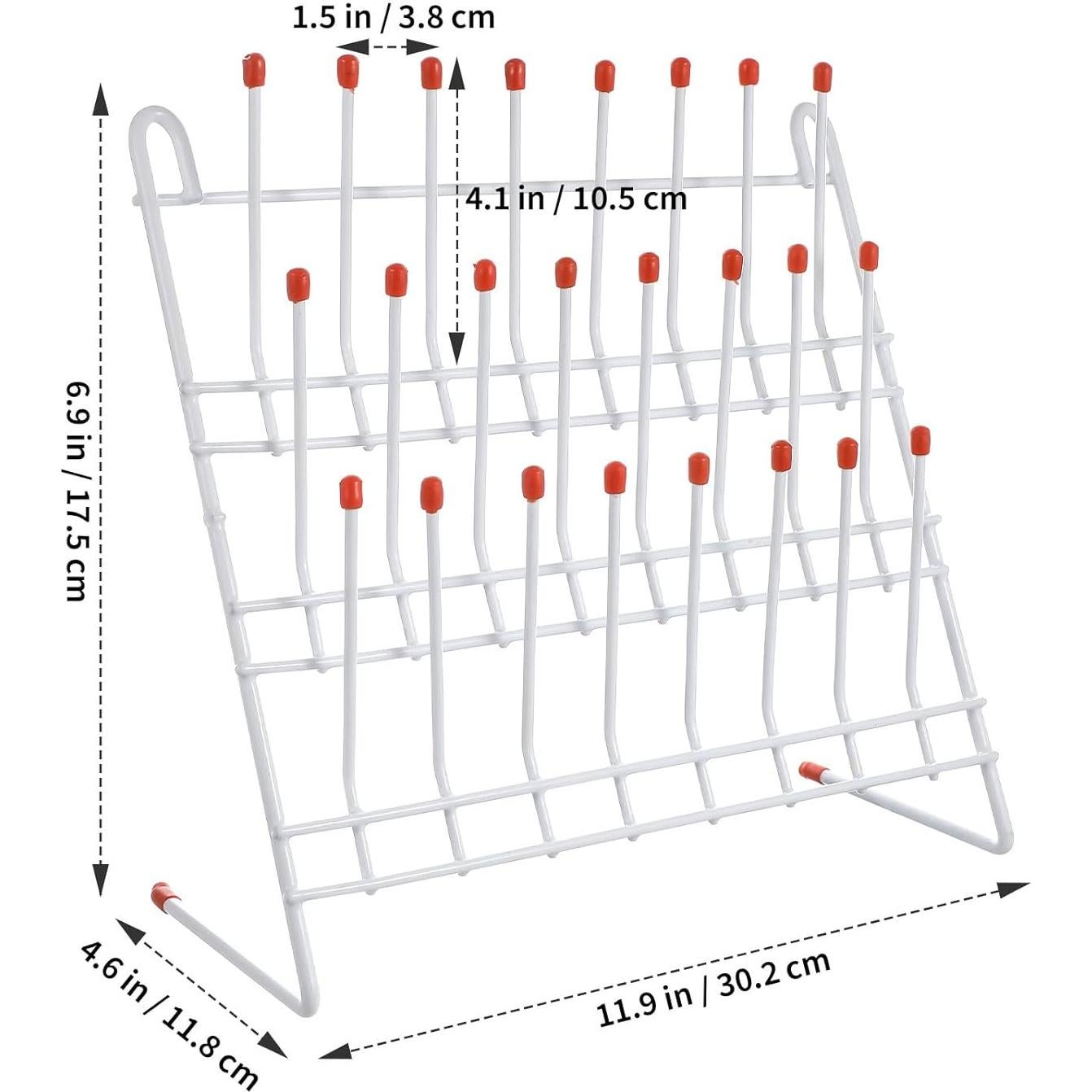 Soporte de Secado TEHAUX para Cristalería 24 Puntas