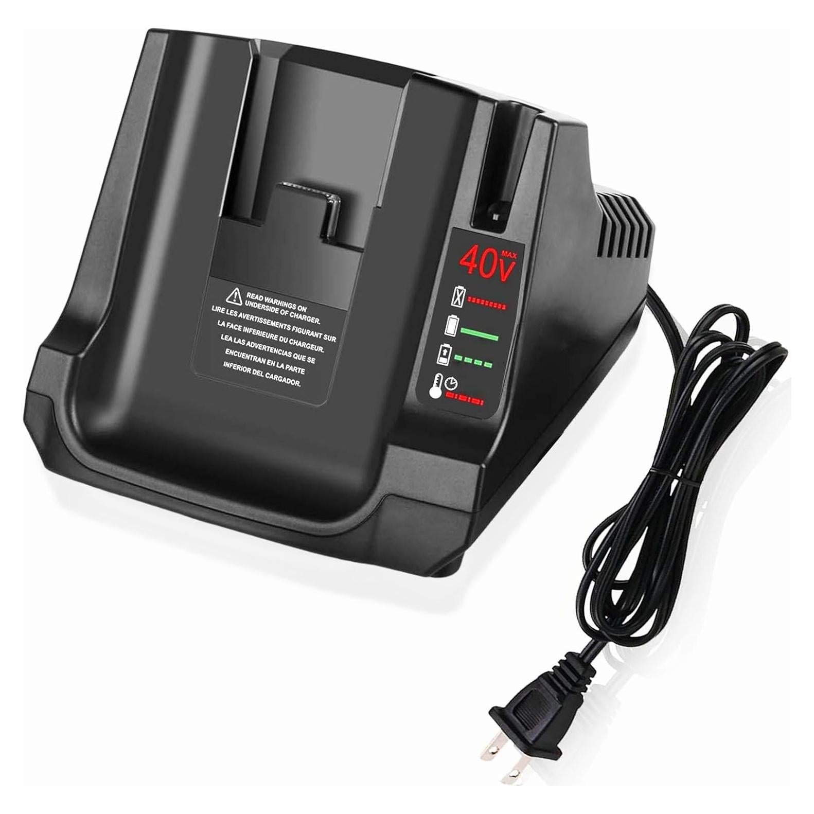 Cargador Rápido LCS40 DYCAFYY 36V/40V para Black+Decker