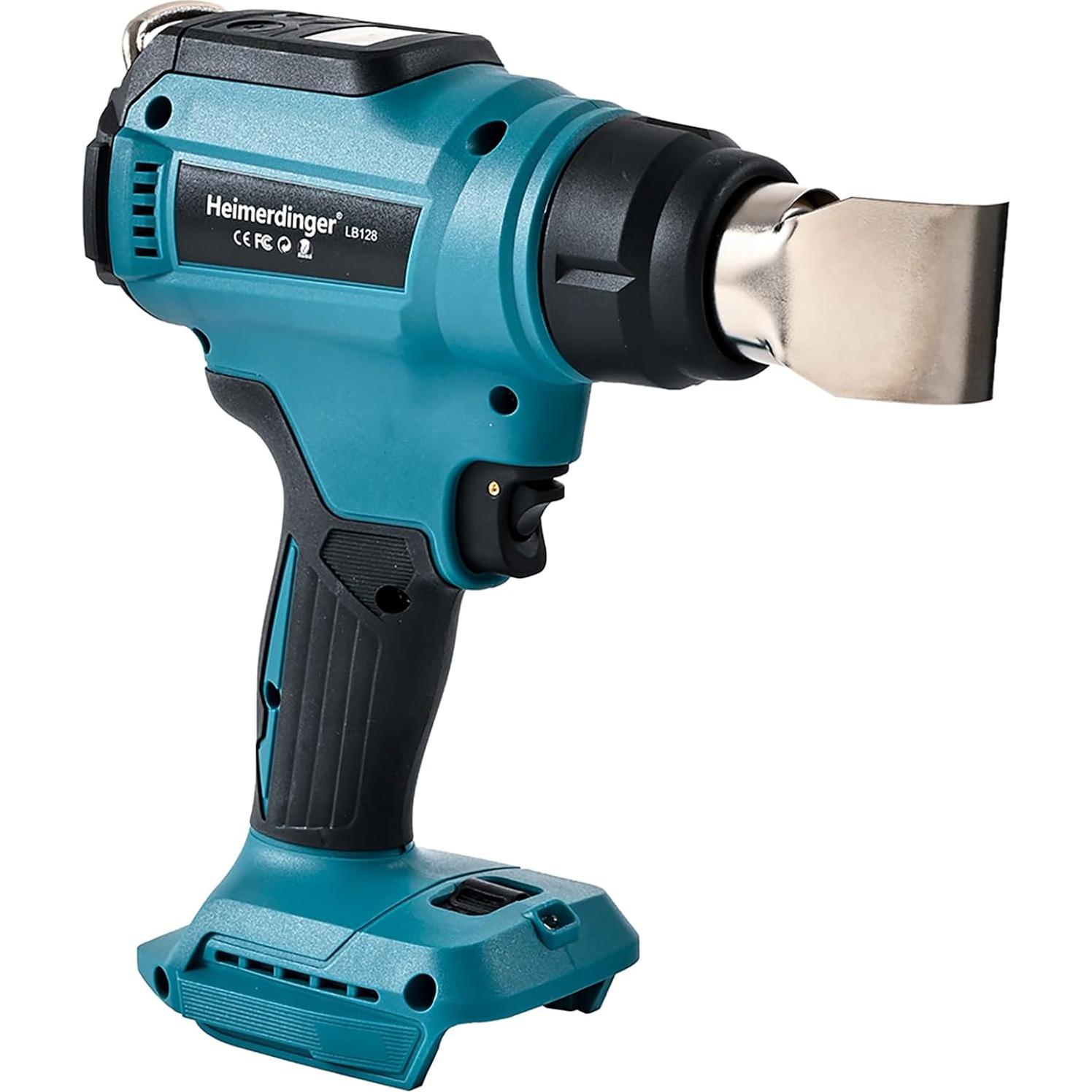 Pistola de Calor Inalámbrica Heimerdinger 18V Temperatura Variable