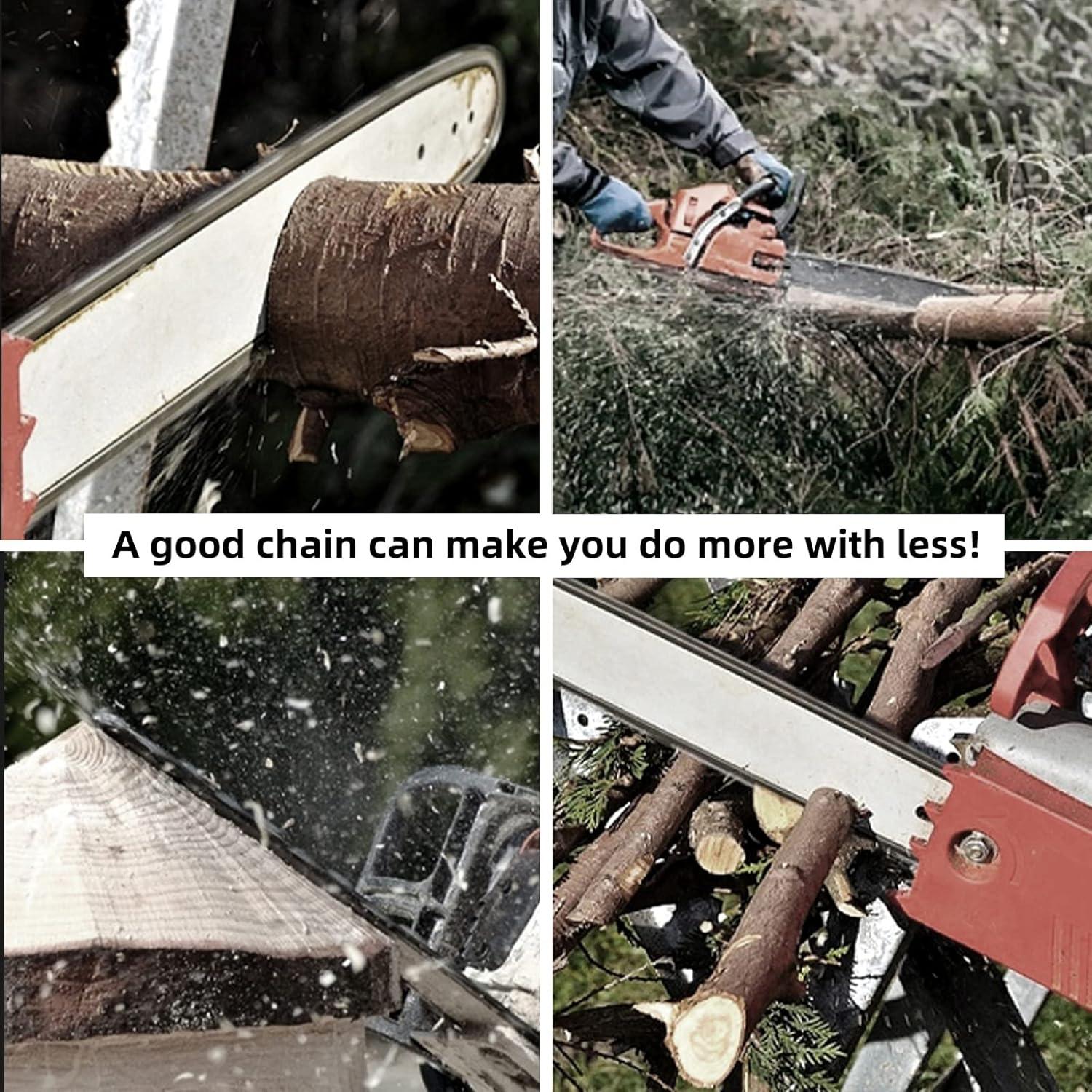 Cadenas de Motosierra 10" FIFCHALL .043" Calibre 3/8 LP - 2 Pcs