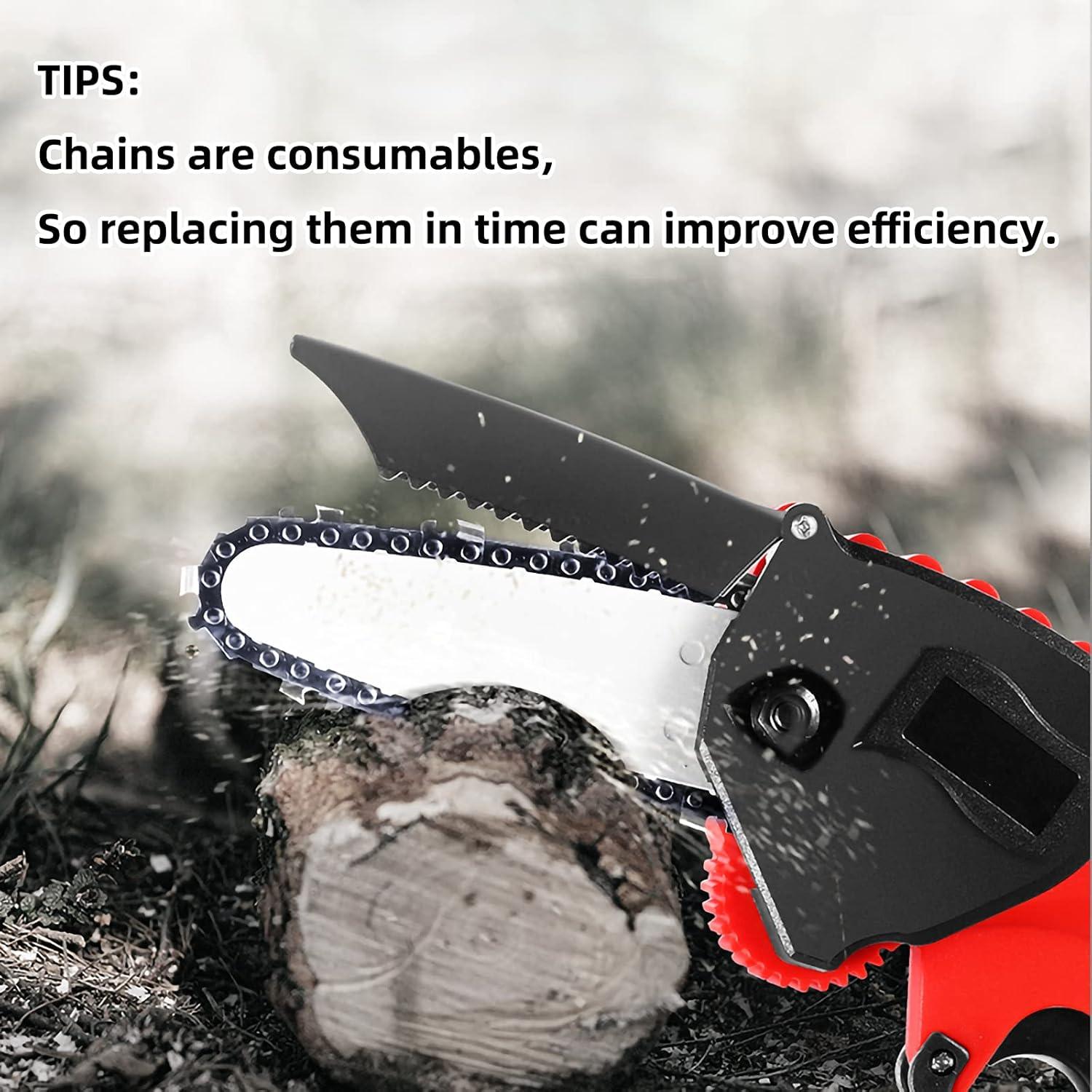 Cadenas de Reemplazo para Motosierra Mini 4" - FIFCHALL (2 Piezas)