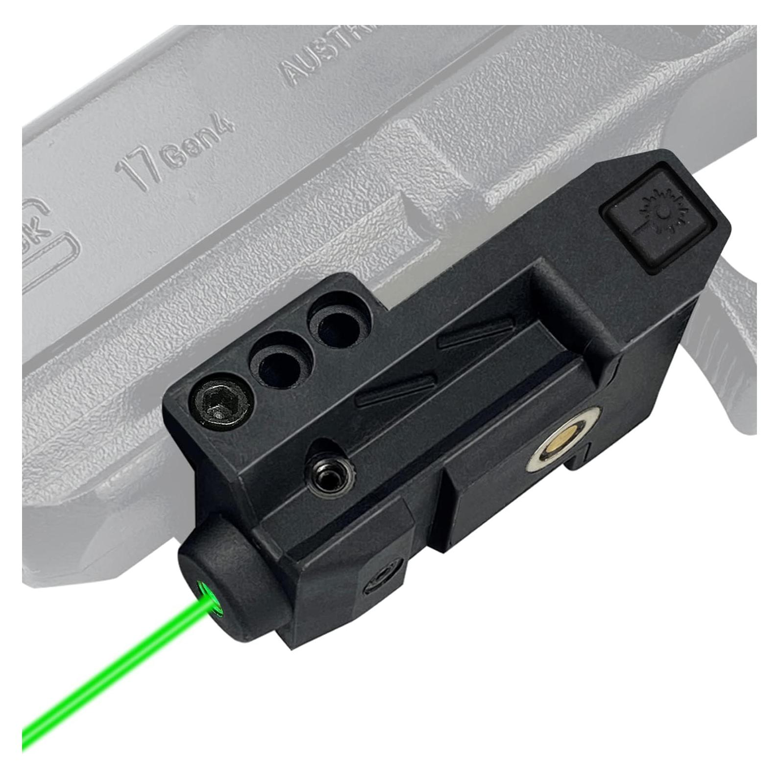 Mira Láser Verde Solofish Recargable para Pistolas y Rifles