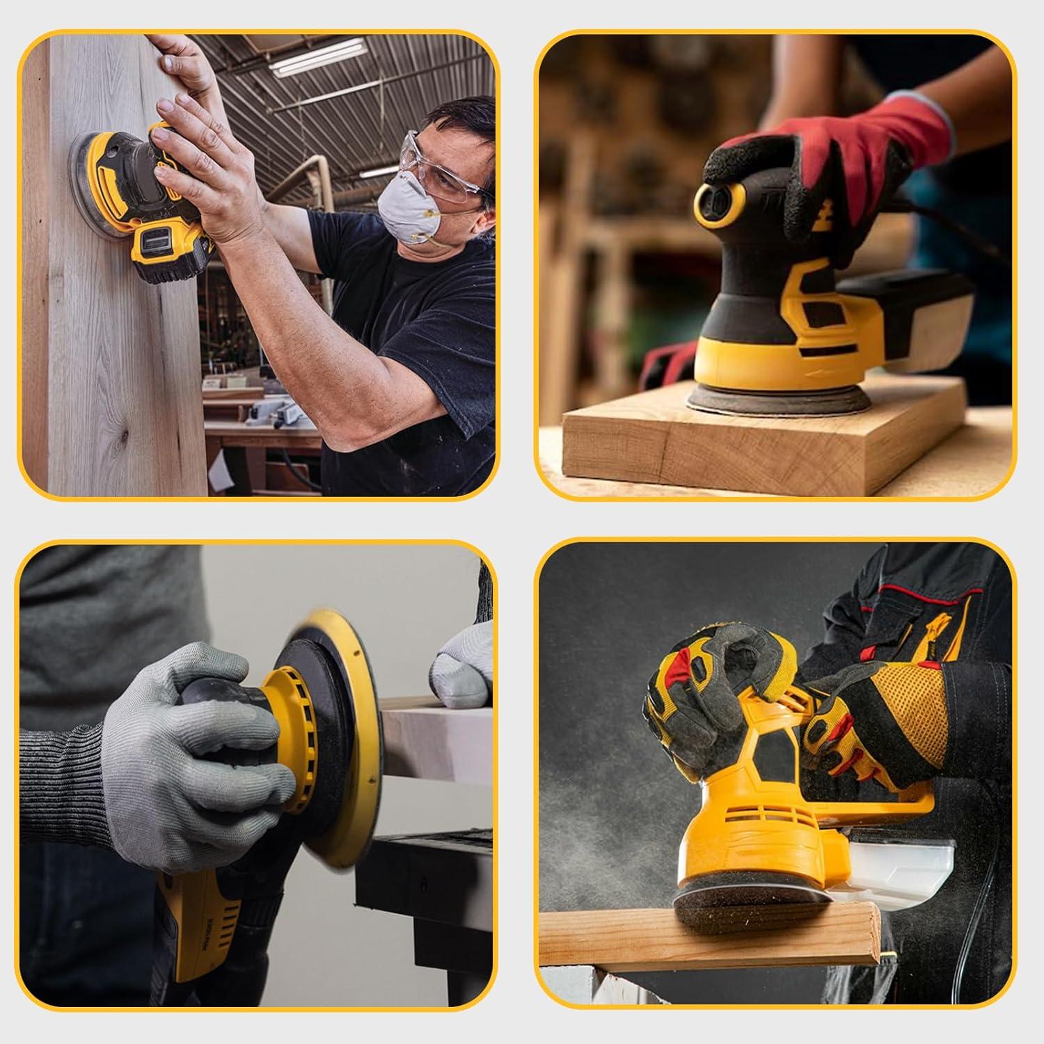 Almohadilla de Reemplazo IPELY 5" para Lijadoras DEWALT