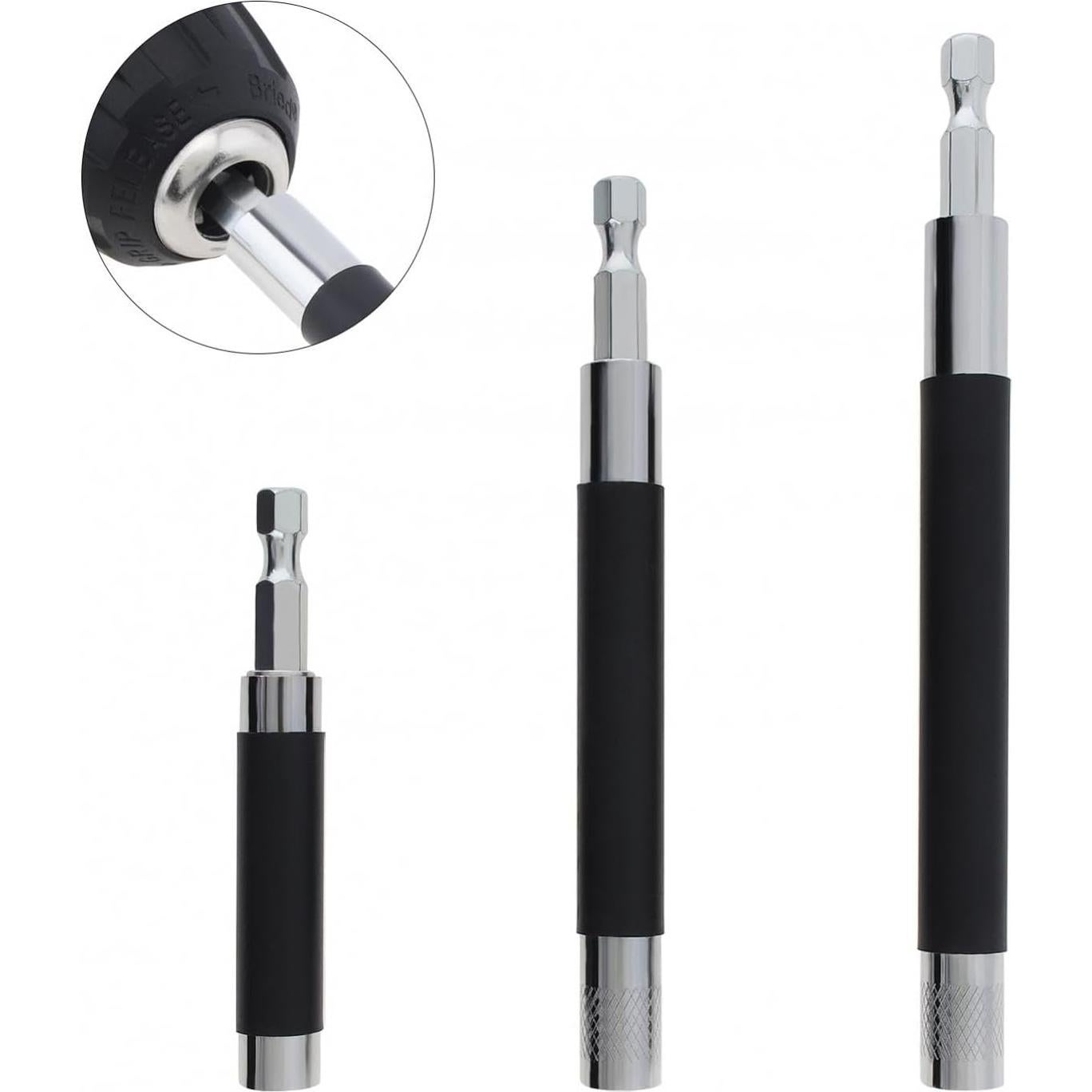 Juego de 3 Portapuntas Magnéticos ChgImposs 80-140mm