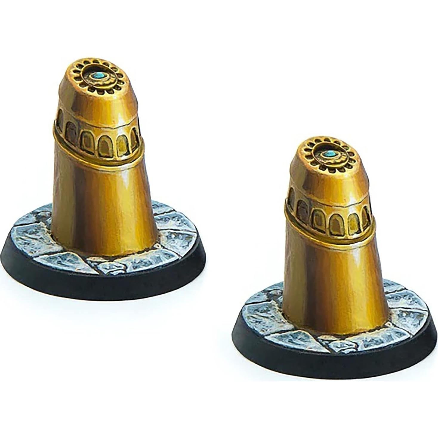 Set de Miniaturas Dwemer - 16 Piezas - Impresiones RPG