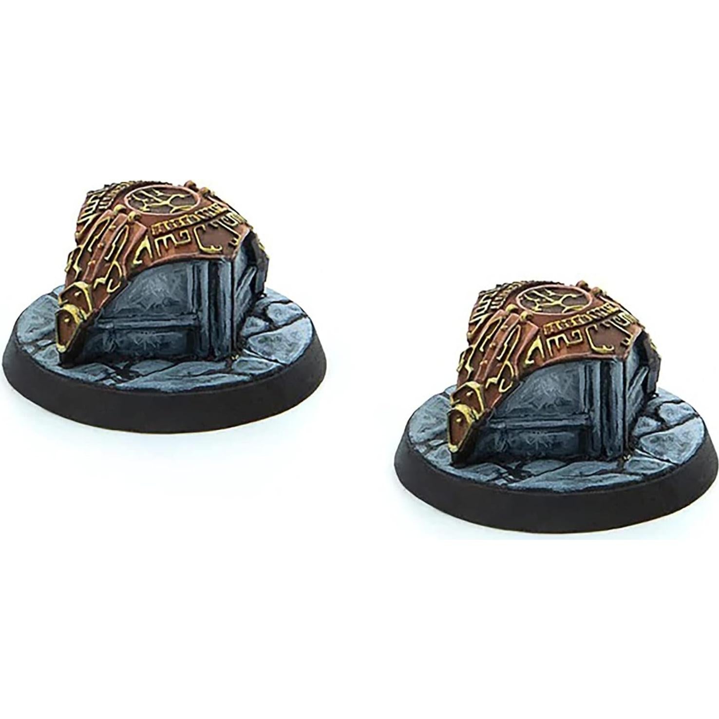 Set de Miniaturas Dwemer - 16 Piezas - Impresiones RPG