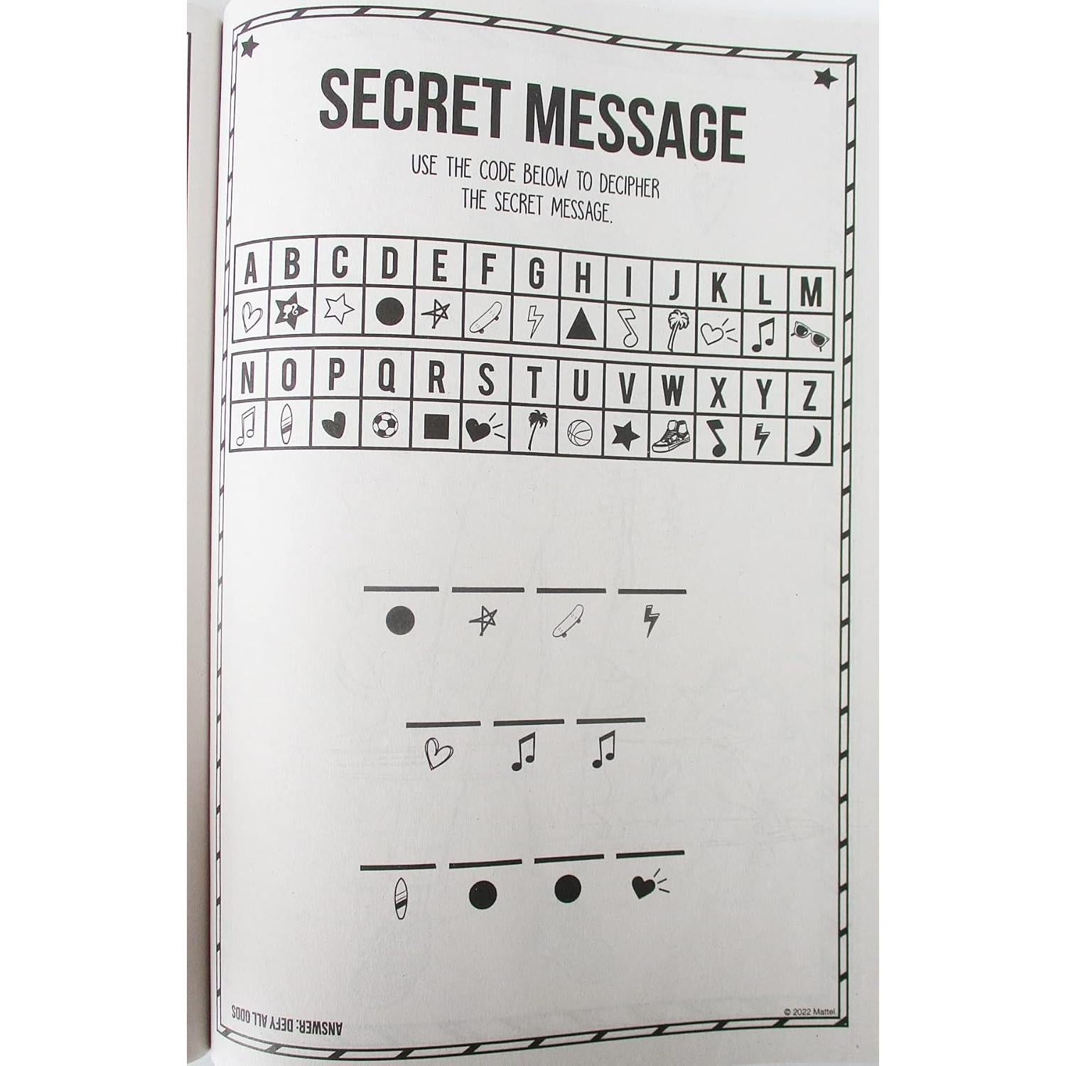 Libro Jumbo para Colorear y Actividades Barbie Bendon 80 Hojas