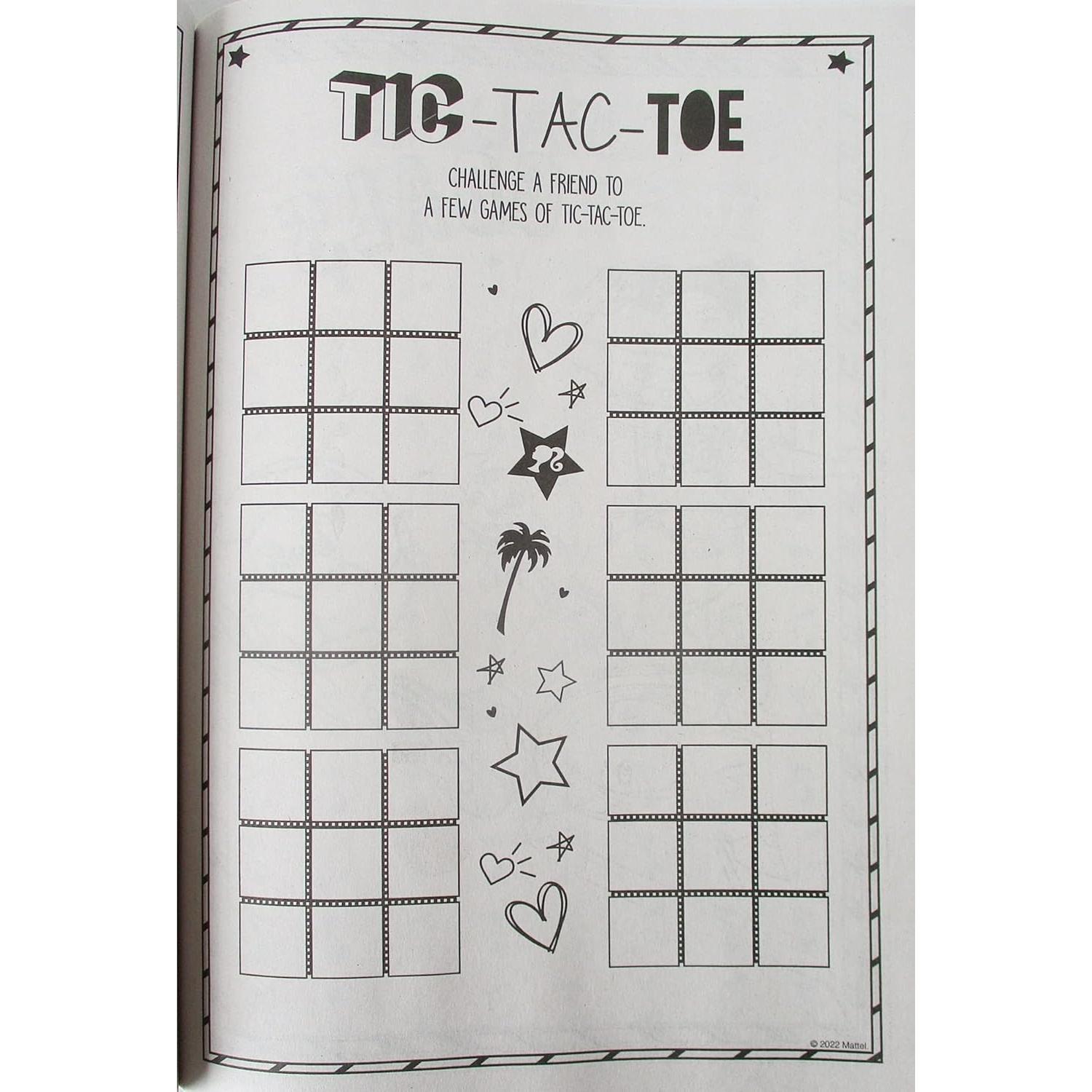 Libro Jumbo para Colorear y Actividades Barbie Bendon 80 Hojas