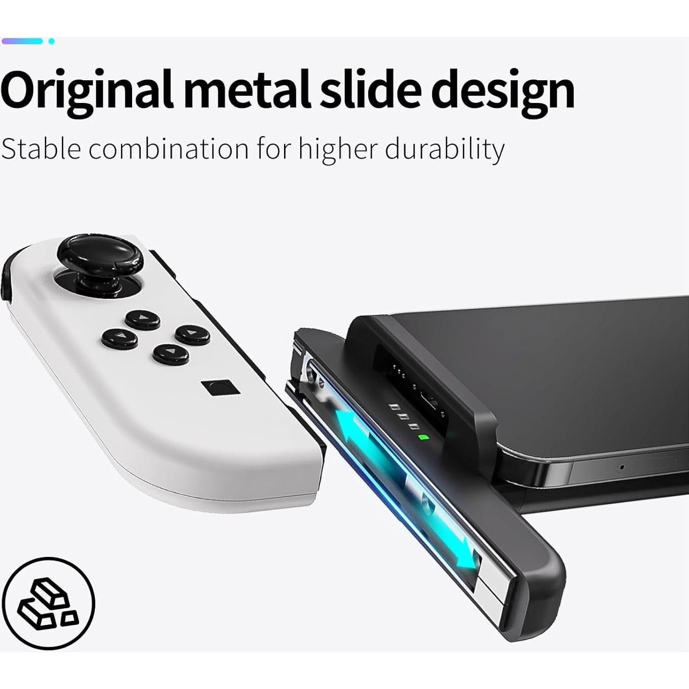 Soporte de Juego Joycon Phistone para iPhone y iPad - Ajustable 13-25cm