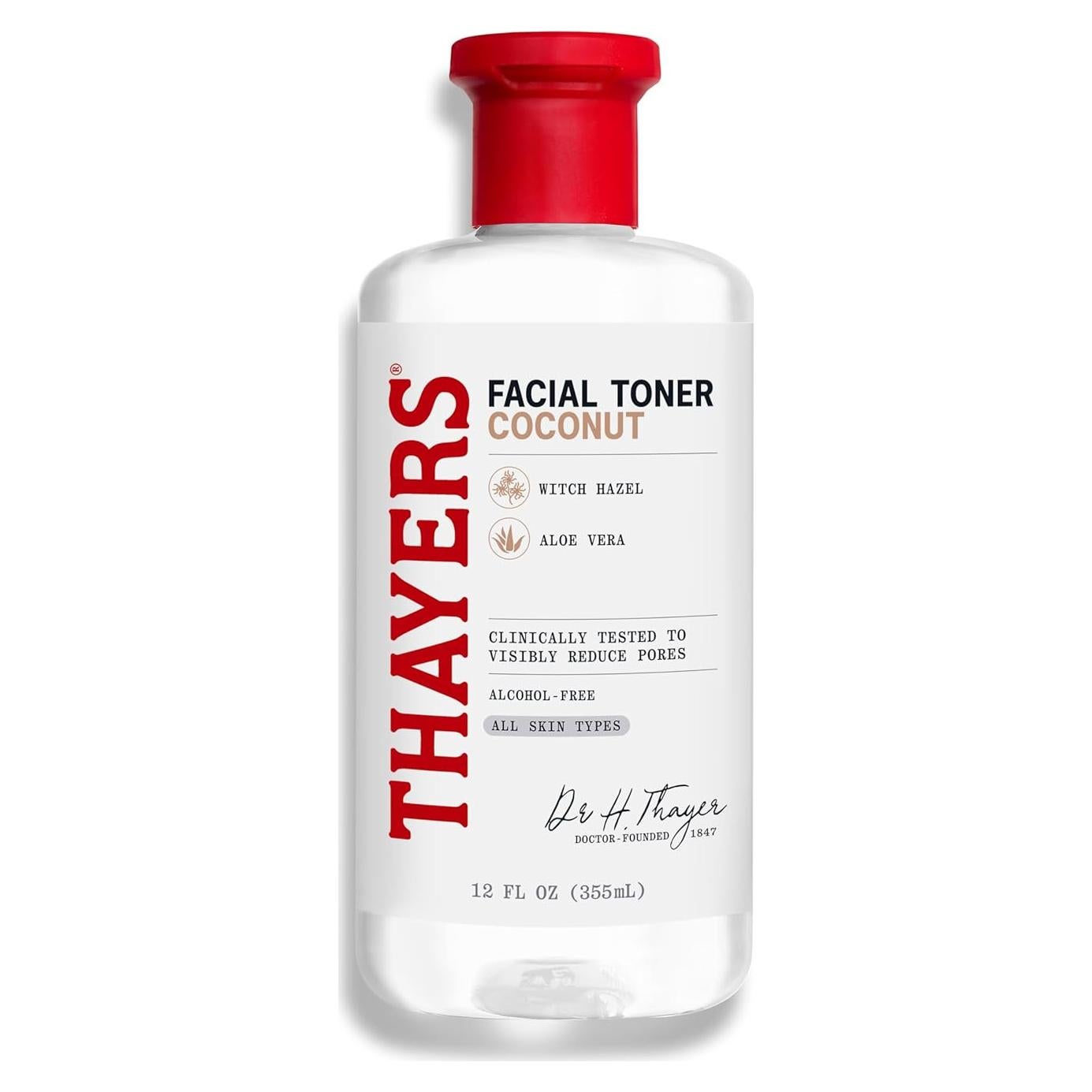 Tónico Facial Thayers 355 ml Sin Alcohol Agua de Coco Aloe Vera