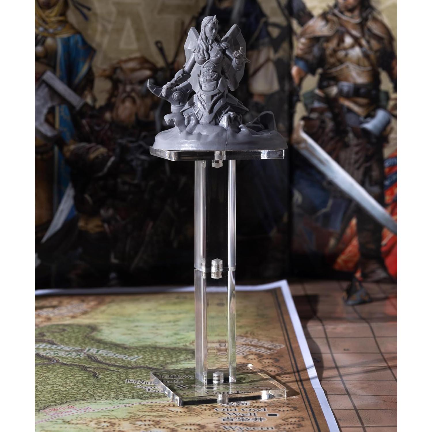 Kalami Soporte Volador 3D Ajustable para Miniaturas DND