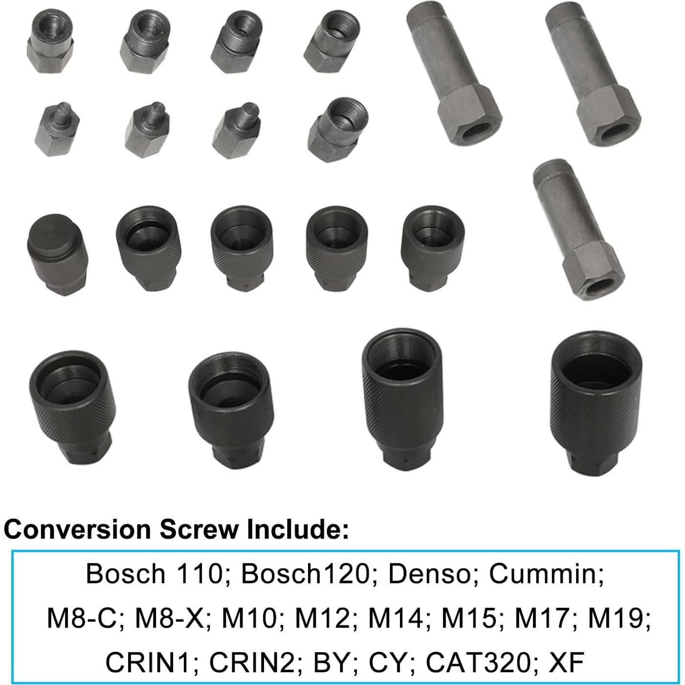 Kit de Herramientas para Sacar Inyectores Diésel DPTOOL 23 Piezas
