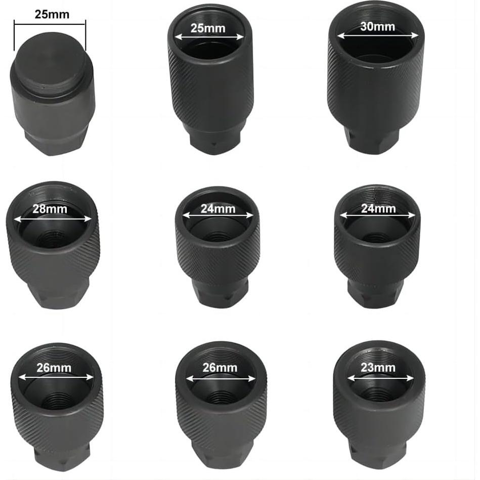 Kit de Herramientas para Sacar Inyectores Diésel DPTOOL 23 Piezas