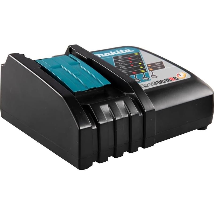 Cargador Rápido Makita DC18RC 18V LXT de Ión de Litio