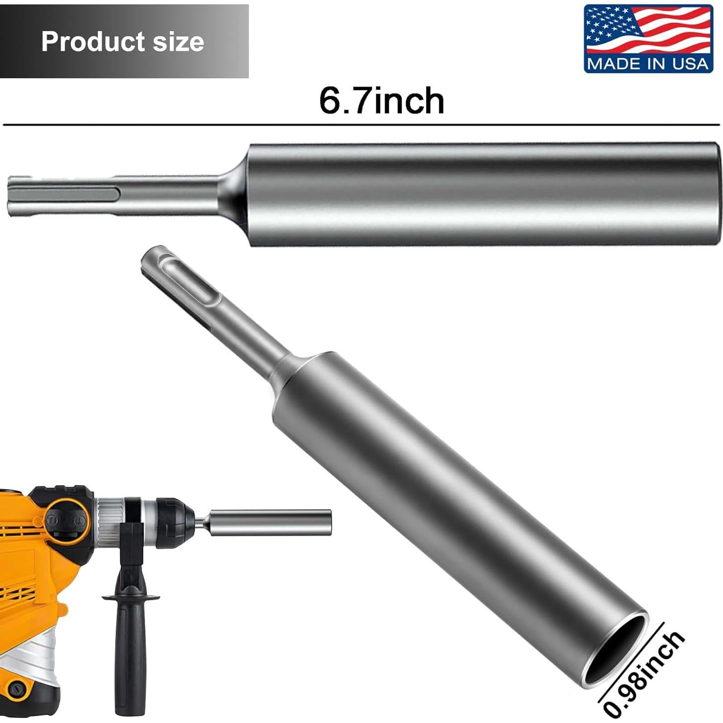 Conductor de Varilla de Tierra SDS Plus SD FACTORY 5/8" y 3/4"