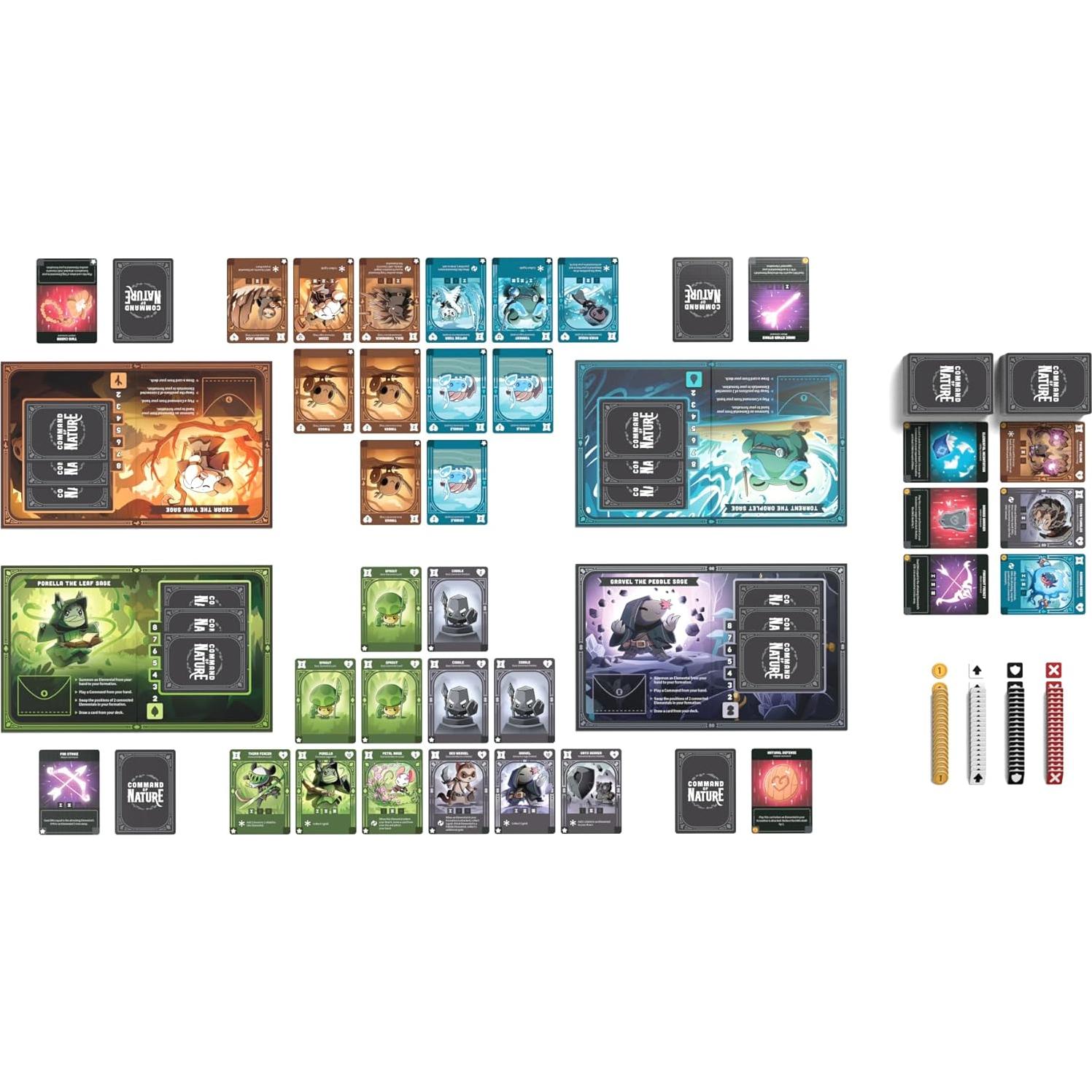 Juego de Cartas Comando de la Naturaleza TeeTurtle