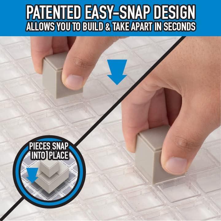 Conjunto Rocas Pintadas Monster Adventure 107pc Modular 3D