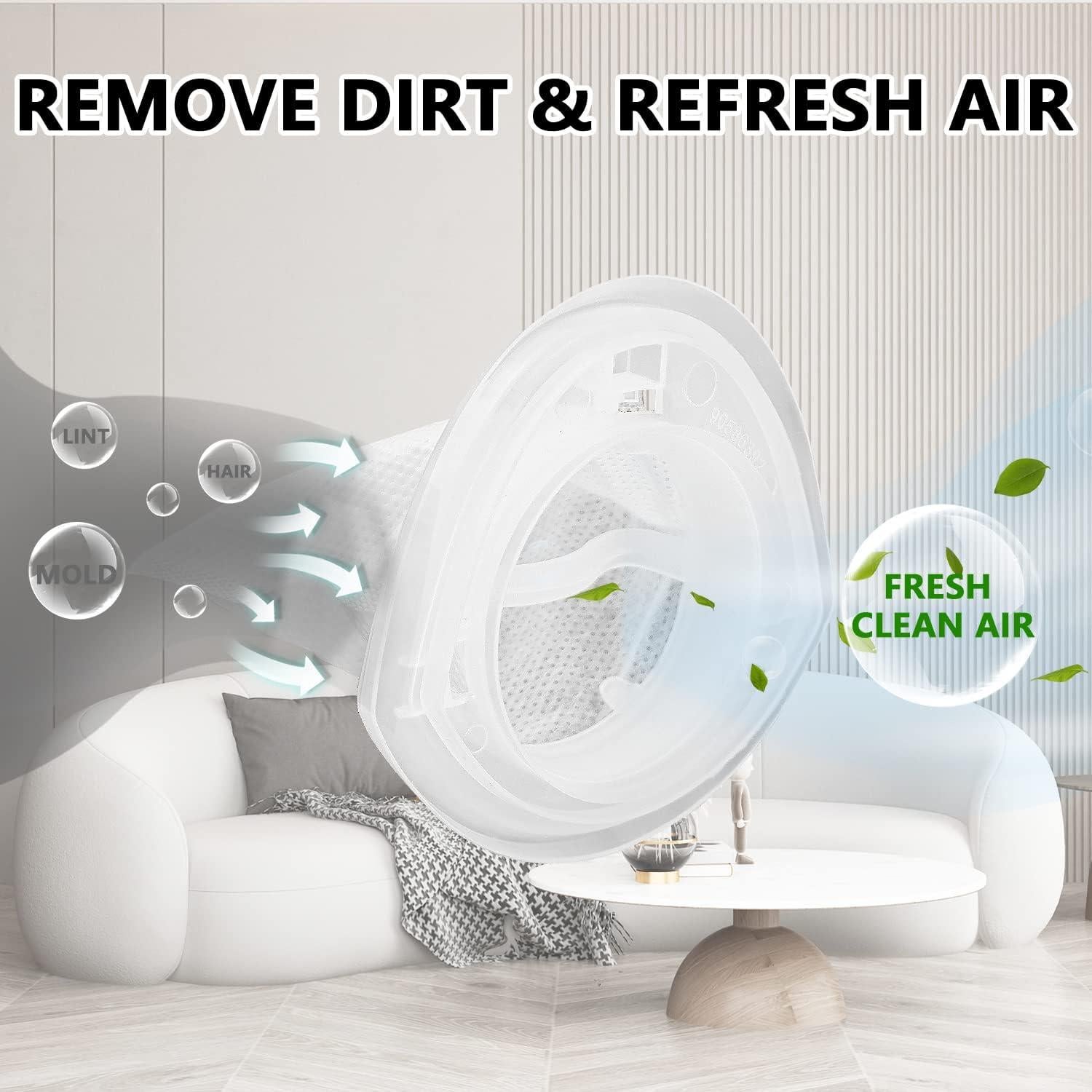 Reemplazo Filtro Improvedhand EVF100 para Aspiradora Black & Decker