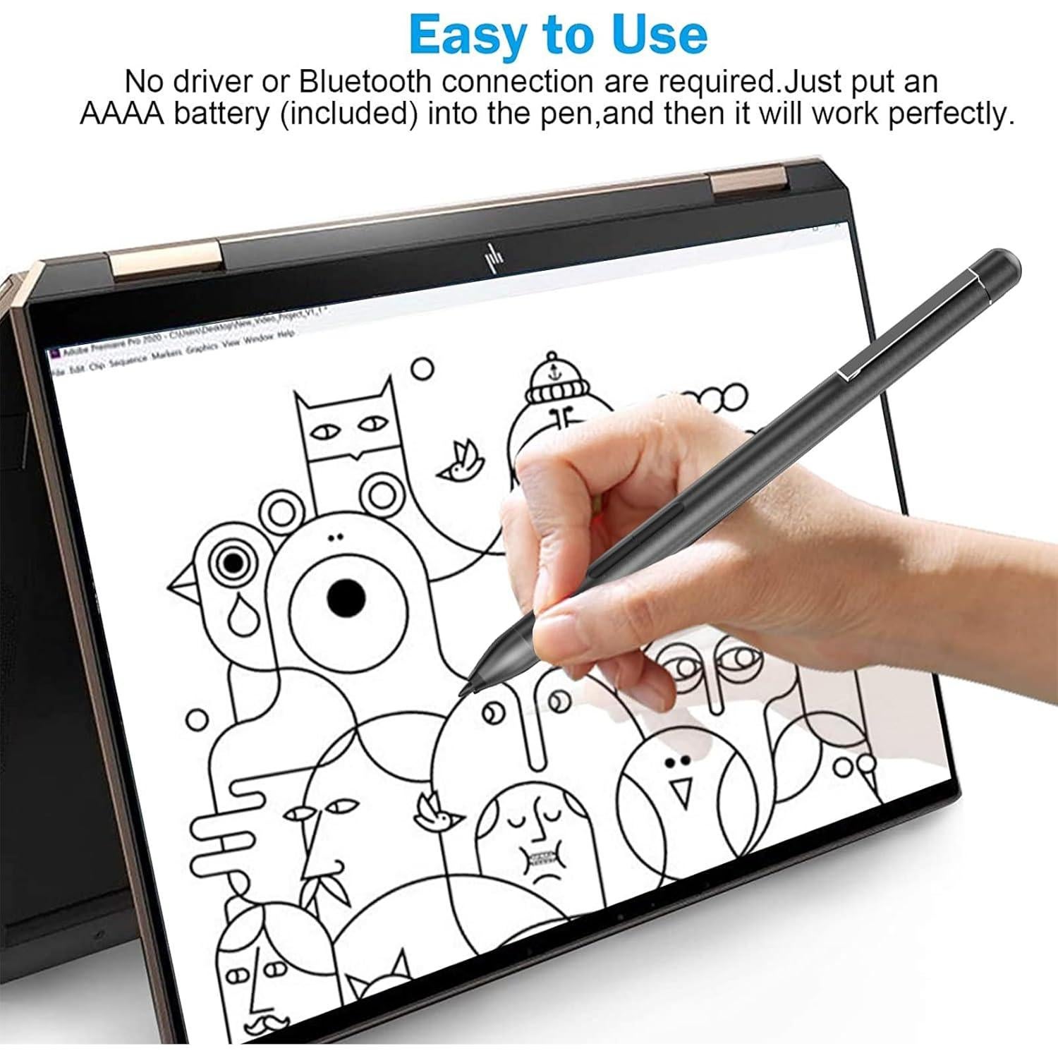 Lápiz Digital Hacey para HP Envy/Spectre/Pavilion 2-en-1