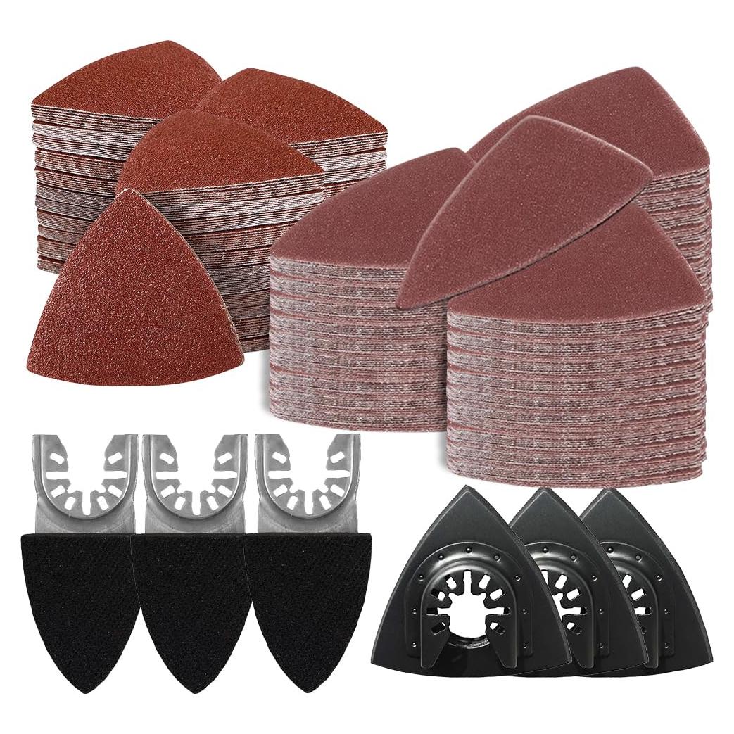 Kit de Lija Aoozy 196 Piezas para Herramientas Oscilantes