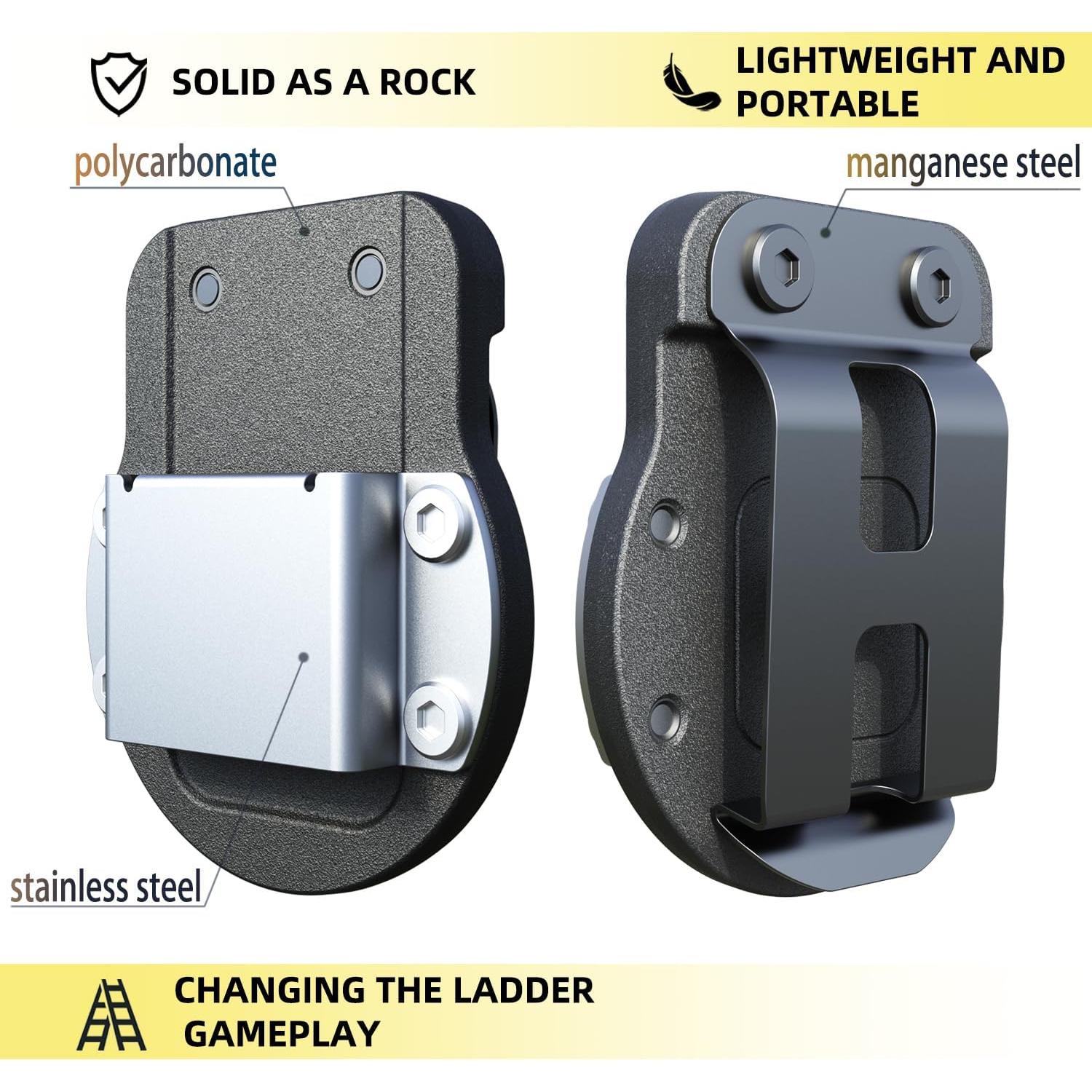 Soporte para Taladro TOLHOLDER T003_PC Clip-On Negro