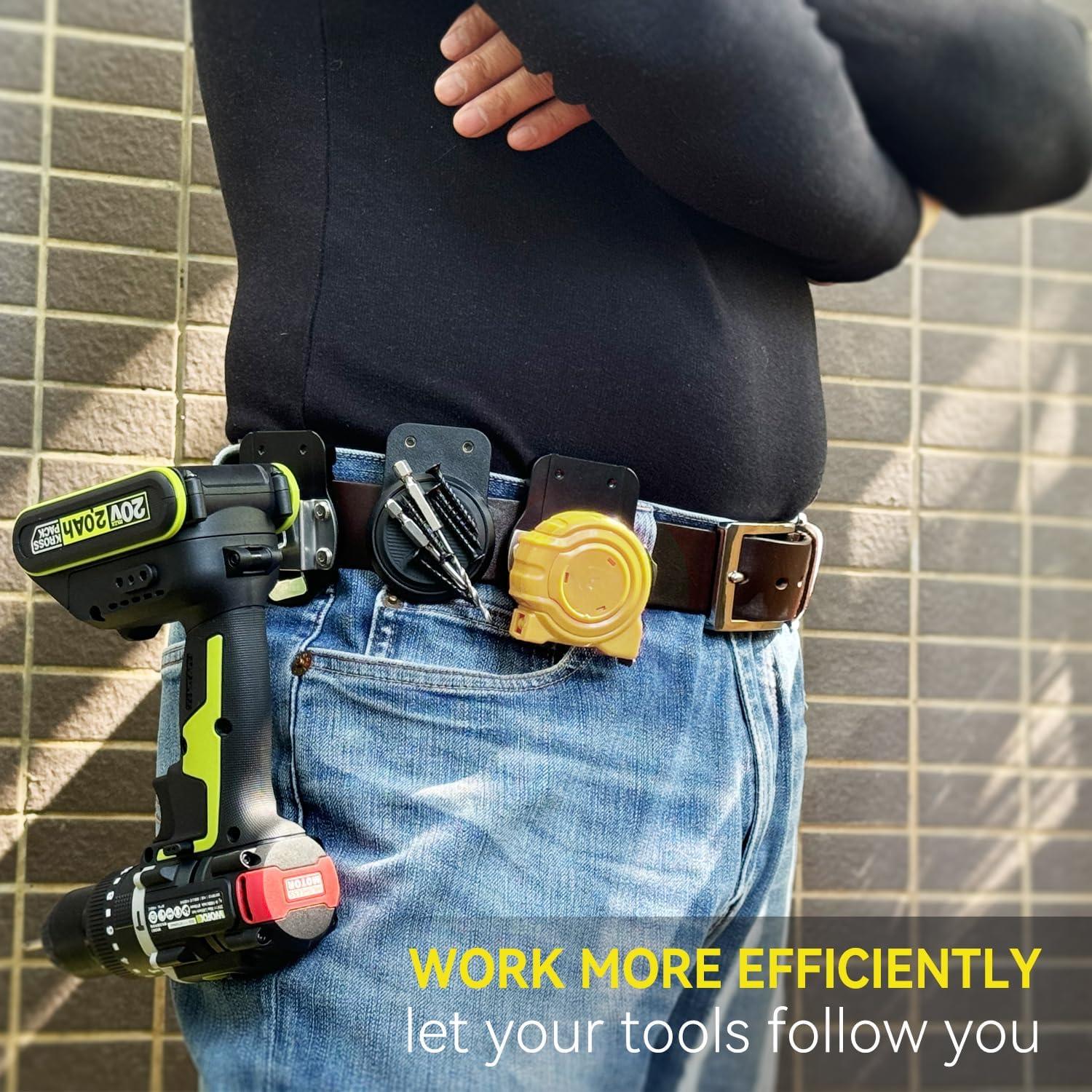 Soporte para Taladro TOLHOLDER T003_PC Clip-On Negro