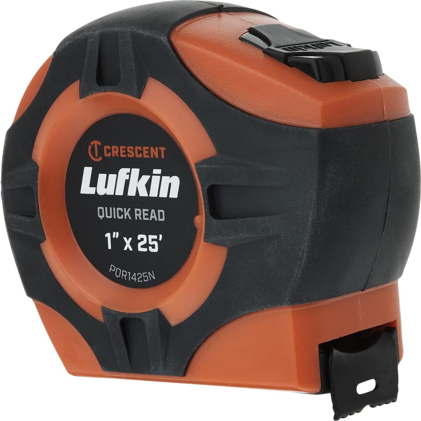 Cinta Métrica Lufkin 25 pies (7.62 m) Naranja Alta Visibilidad