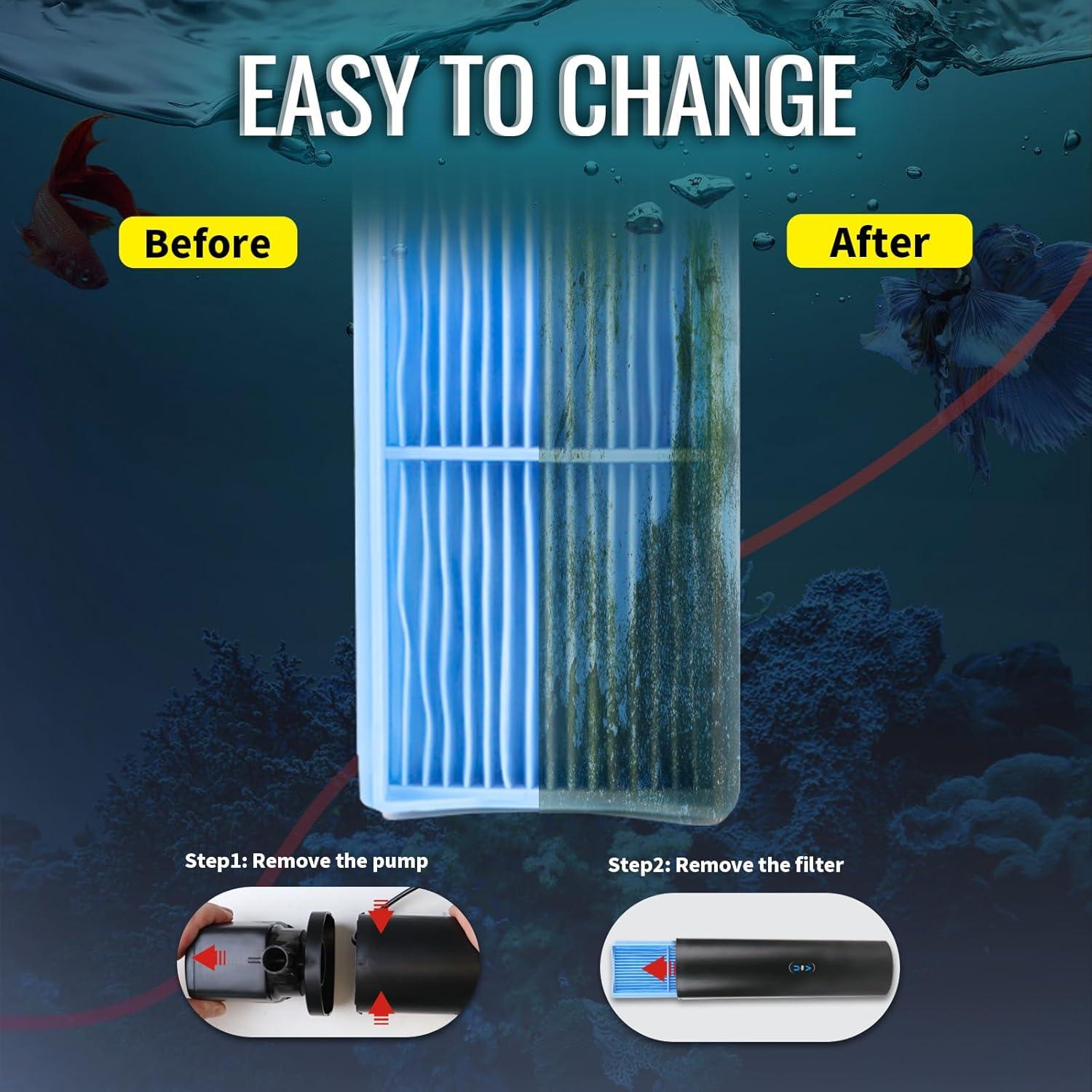 Filtro de Acuario Grande Coospider P10F-24V 2500 L/h UV