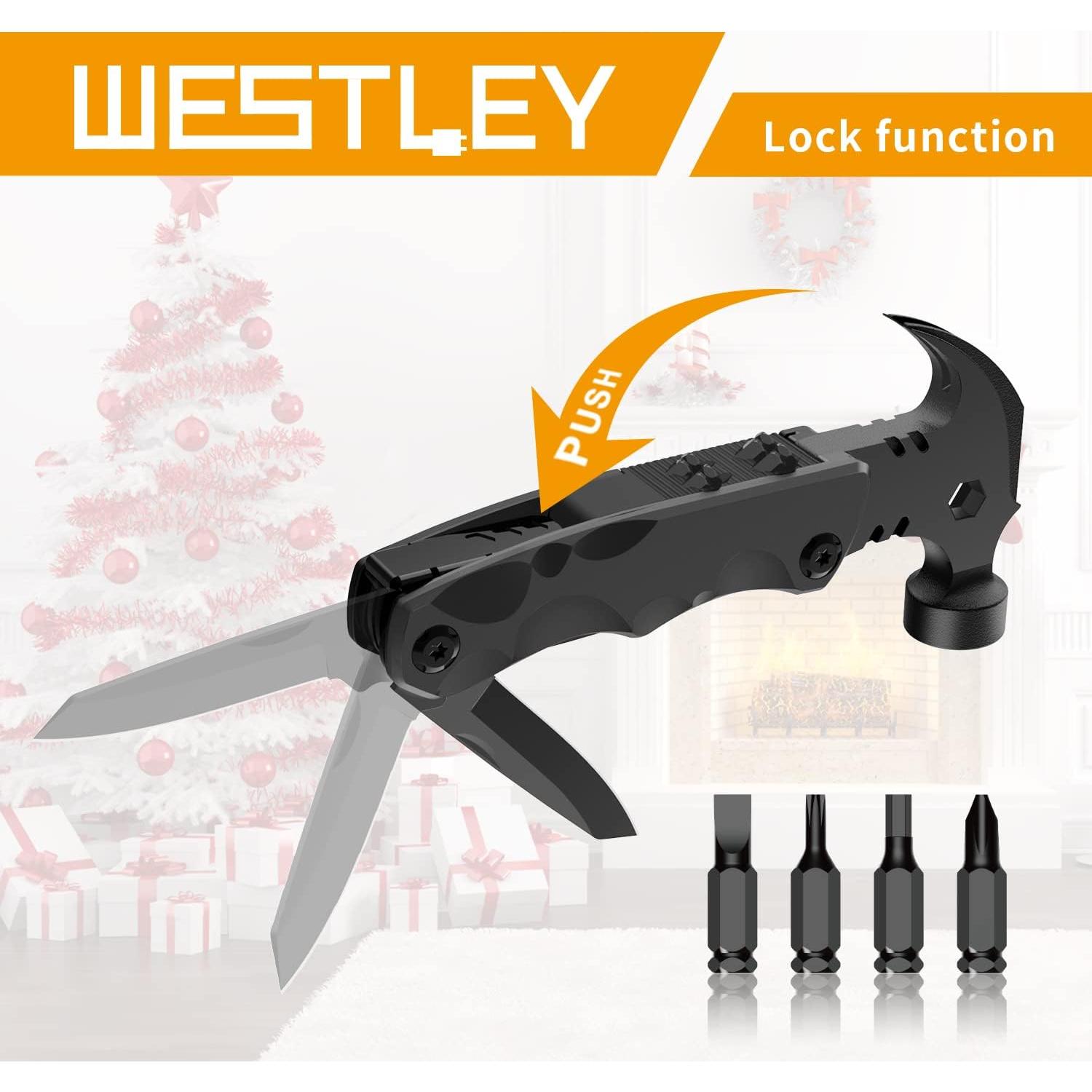 Multiherramienta WESTLEY WT15H 15 en 1 para Camping