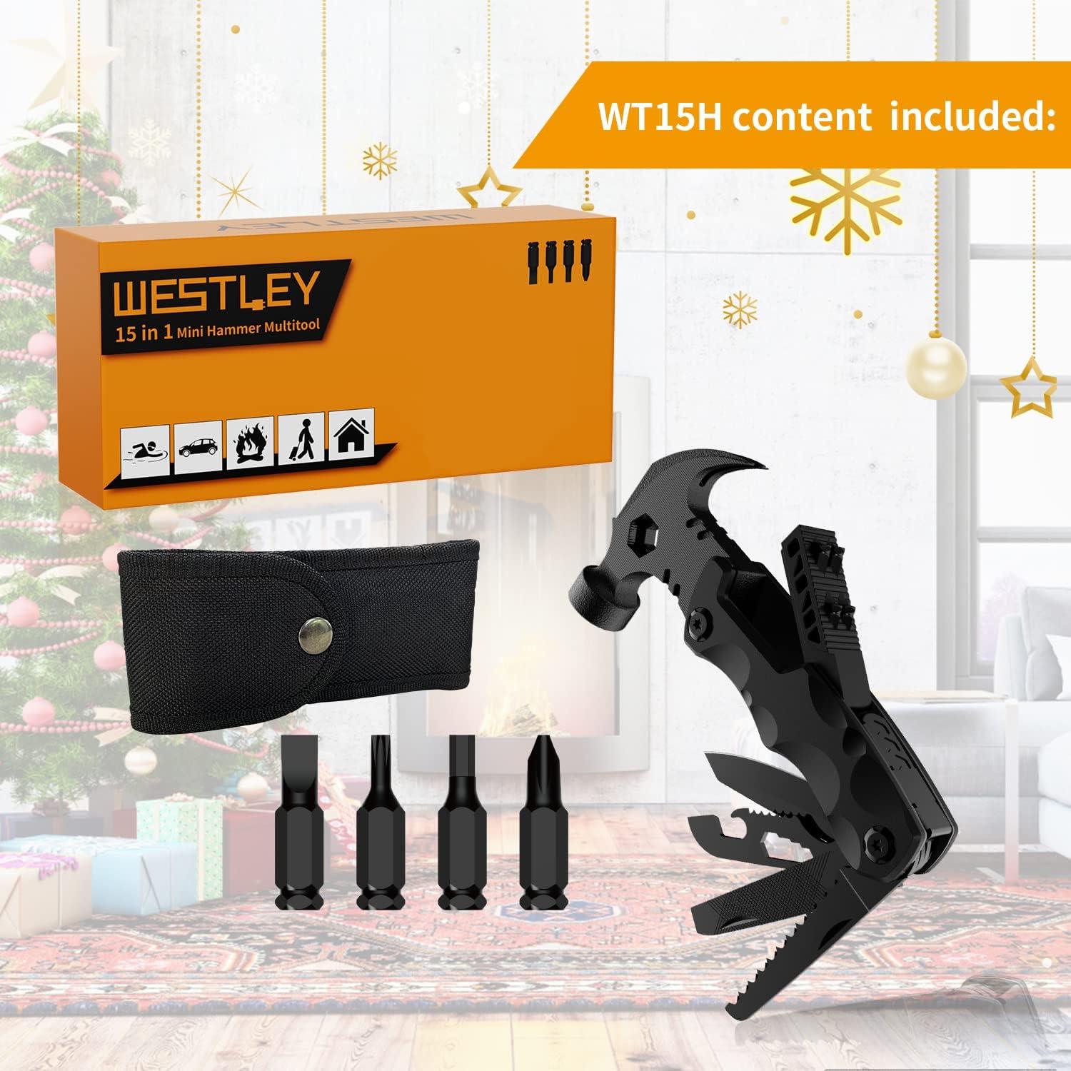 Multiherramienta WESTLEY WT15H 15 en 1 para Camping