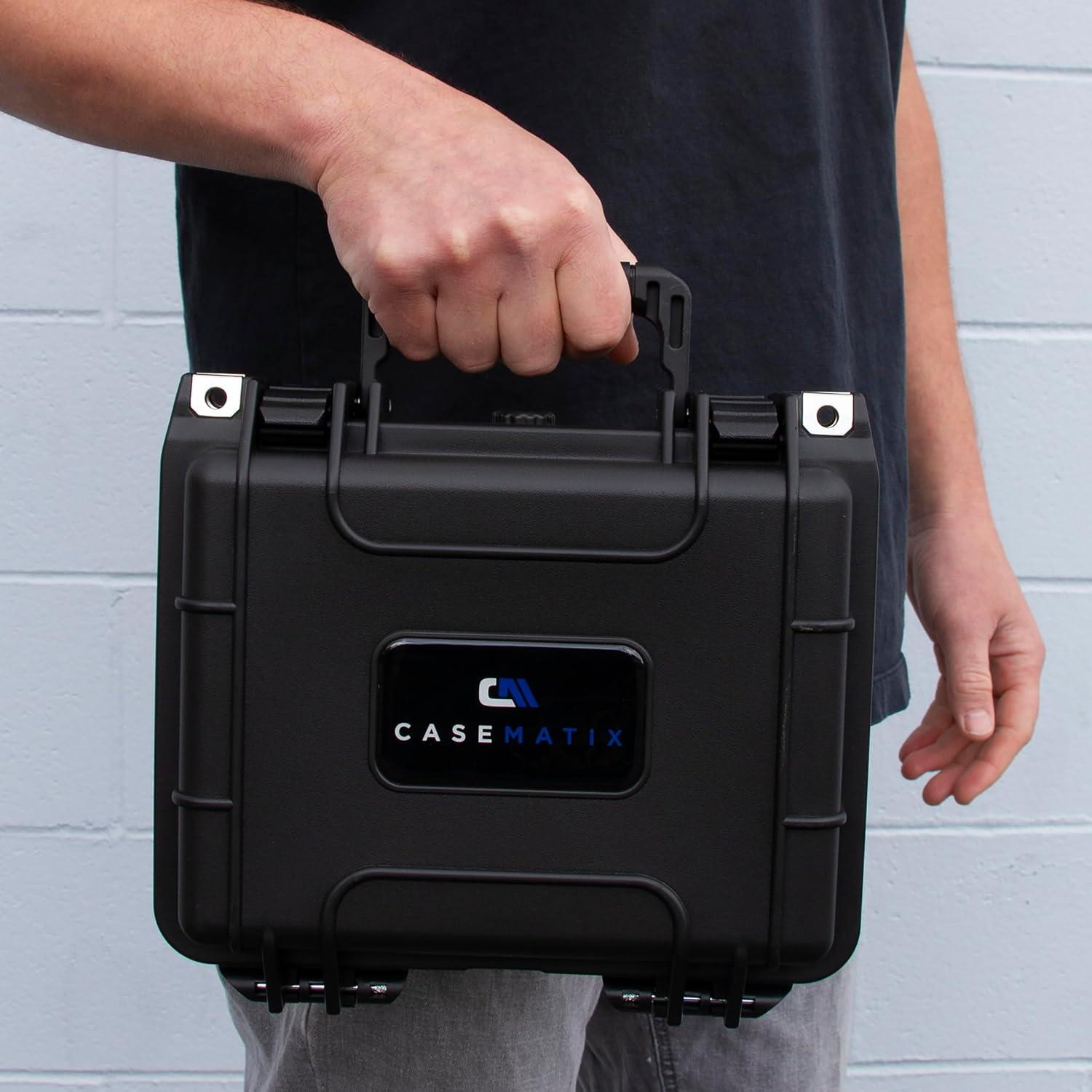 Caja de Transporte CASEMATIX para 43 Miniaturas - Negro