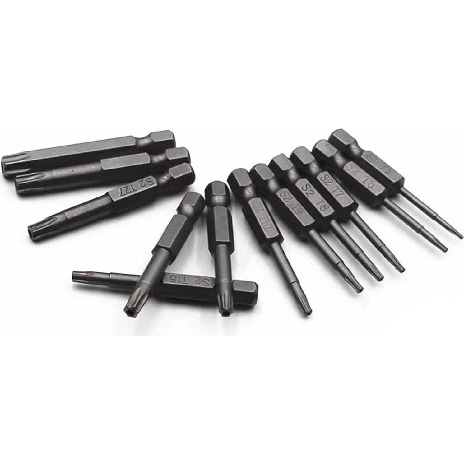 Juego de Puntas de Seguridad 12 Piezas Aiyun 50mm Acero S2