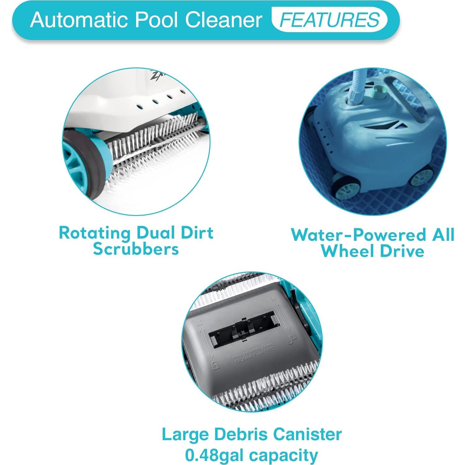 Limpiador Automático Intex ZX300 para Piscinas Grandes