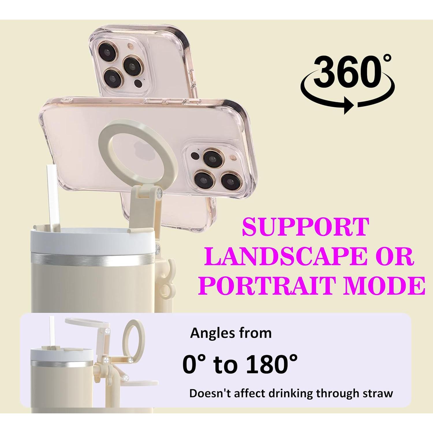 Soporte Magnético para Teléfono CUPTURNER para Tazas Stanley