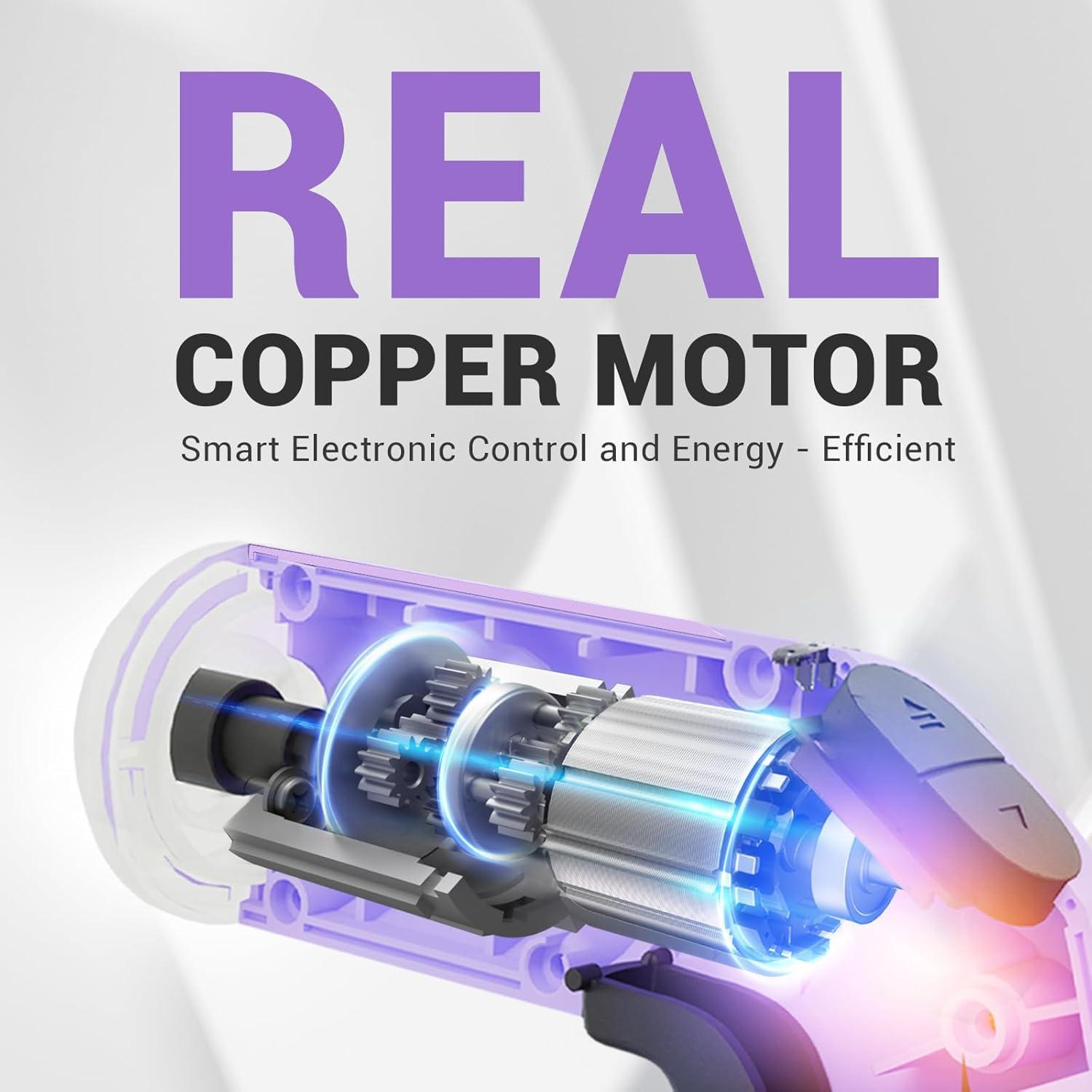 Destornillador Eléctrico DCA 4V 5N.m Batería 2000mAh 18 Puntas