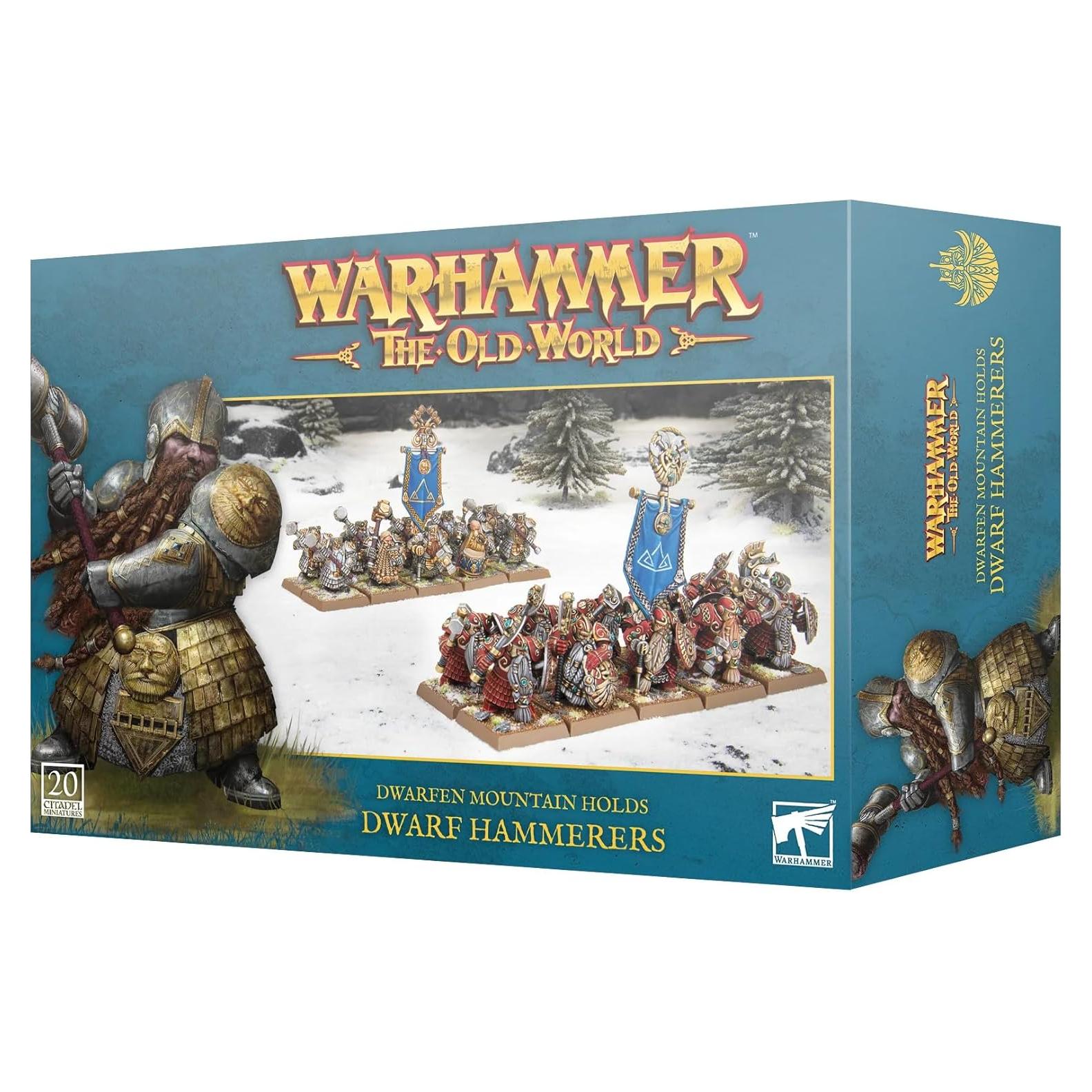 Warhammer El Viejo Mundo - Sostenes de Montaña Enana Martilleros