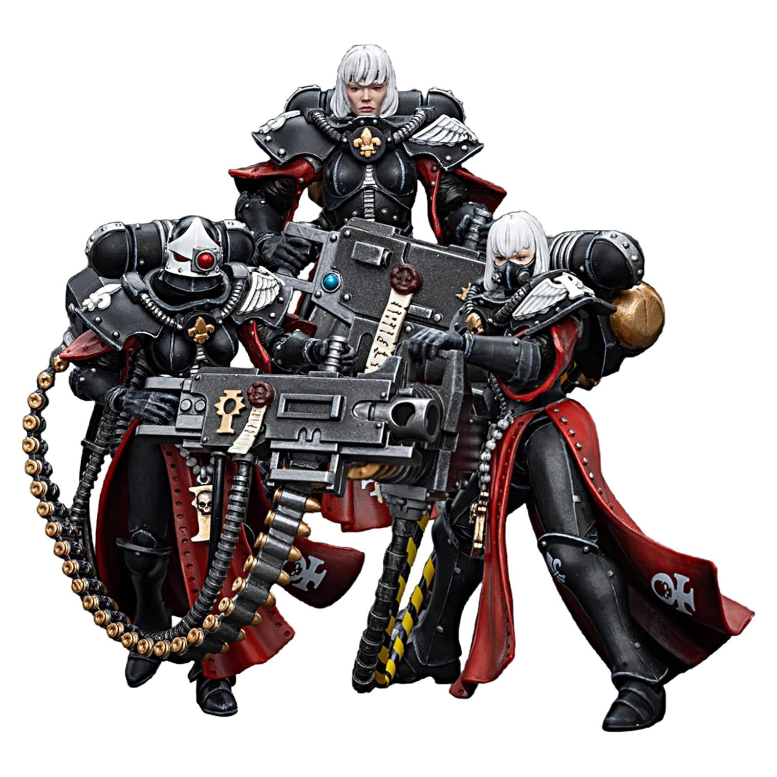 Figuras de Acción JOYTOY Warhammer 40K Adepta Sororitas 3PCS