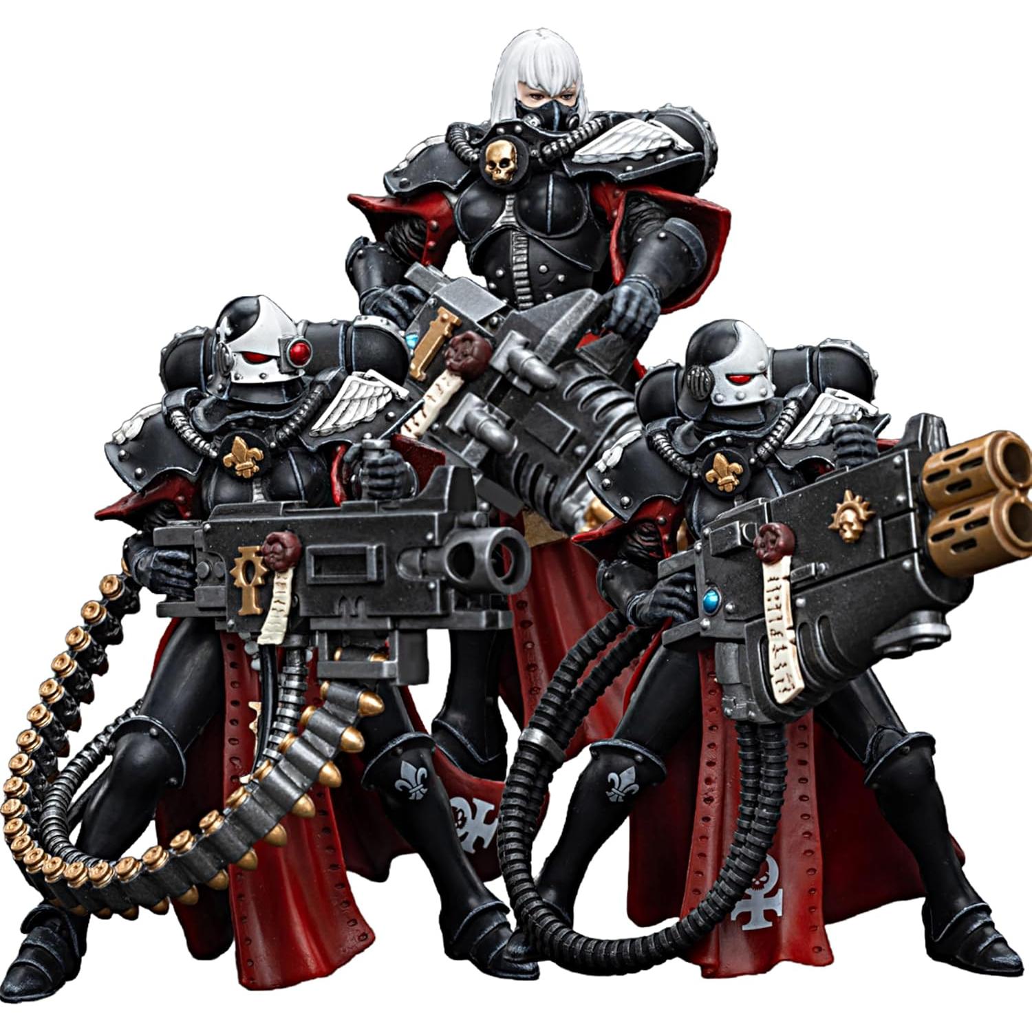 Figuras de Acción JOYTOY Warhammer 40K Adepta Sororitas 3PCS