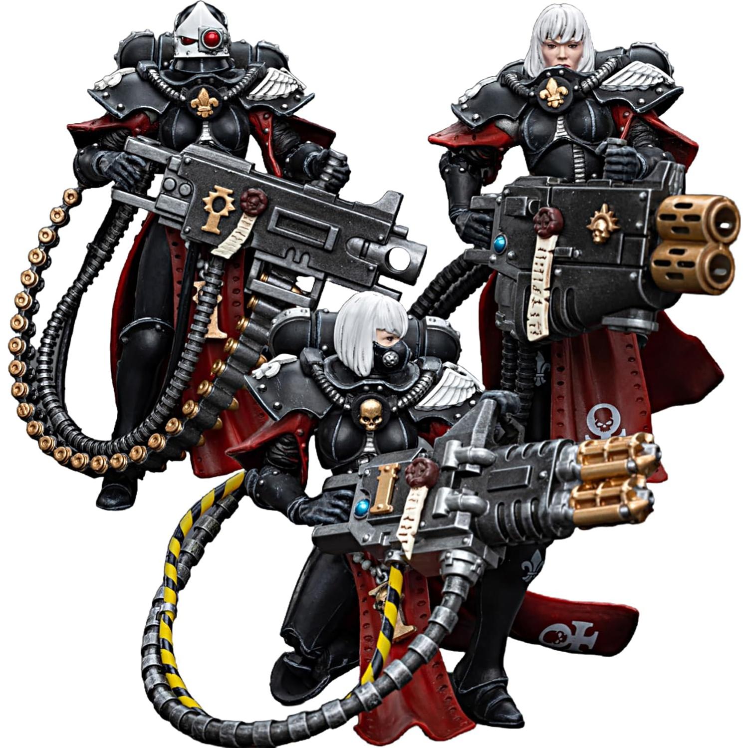 Figuras de Acción JOYTOY Warhammer 40K Adepta Sororitas 3PCS