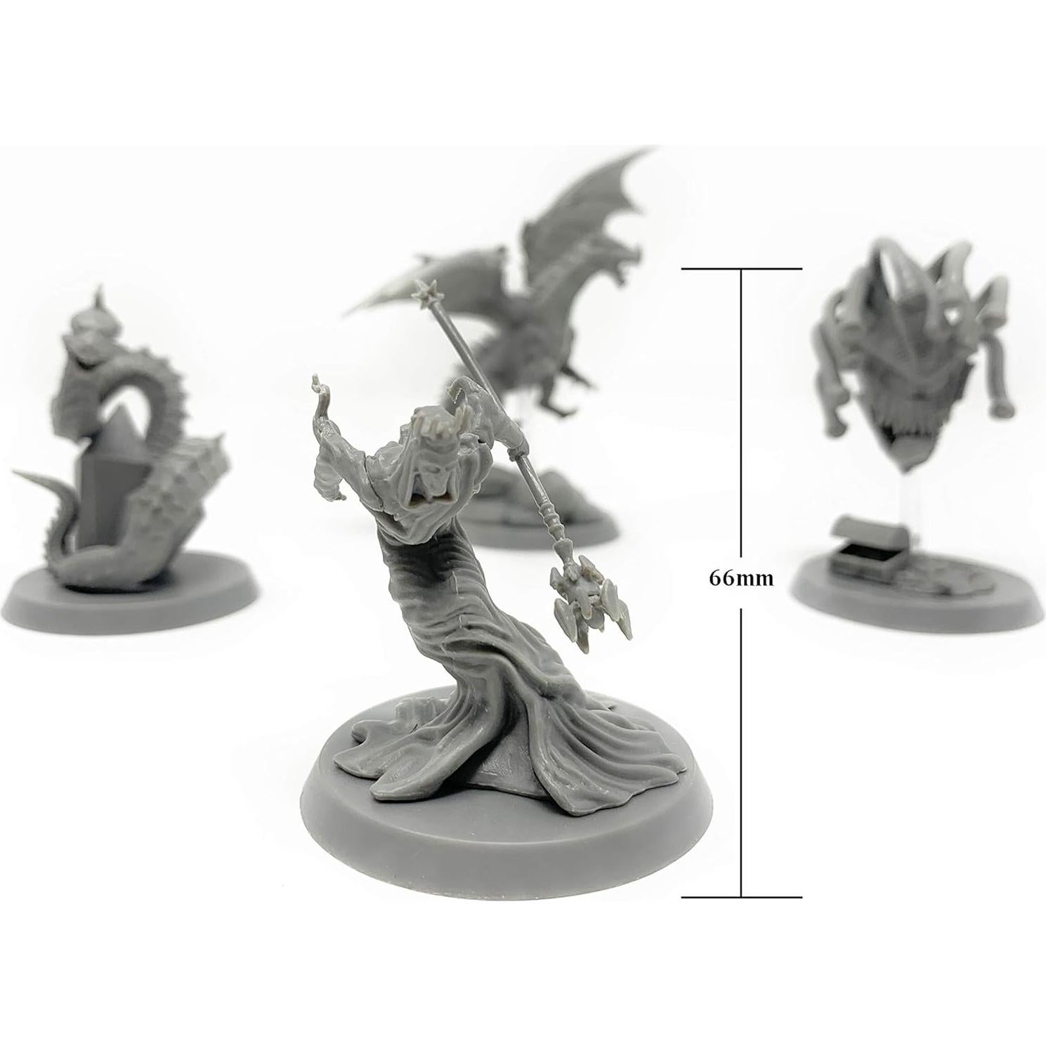 Conjunto de Miniaturas Colosales Citadel Black - 4 Minis 50mm