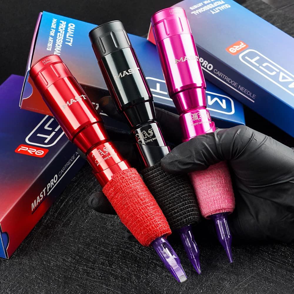 Mast Tour Máquina de Tatuaje Pluma Inalámbrica Rosa Pro Mcore