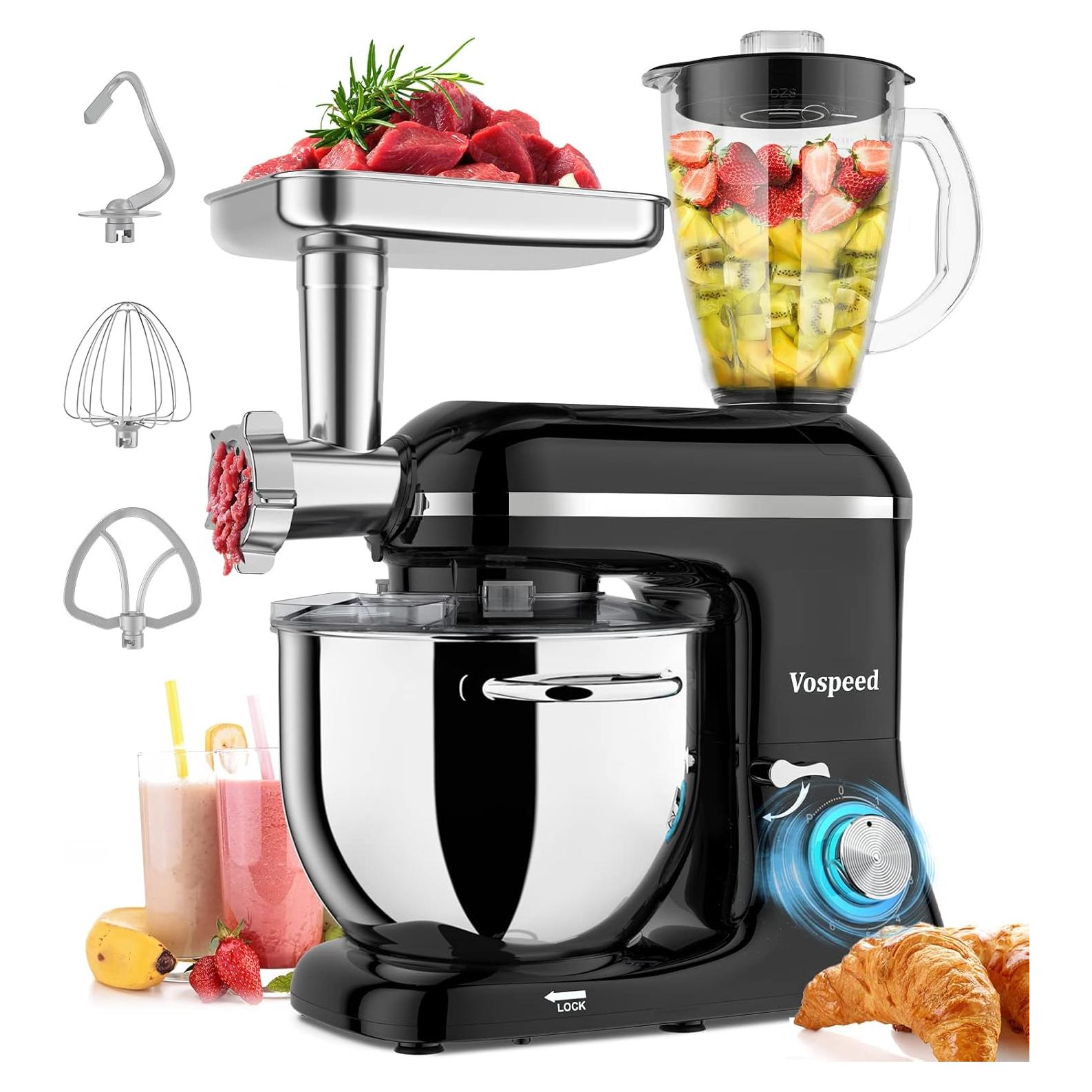 Mezclador de Pie Vospeed SM-1520BM 850W 8QT Acero Inoxidable