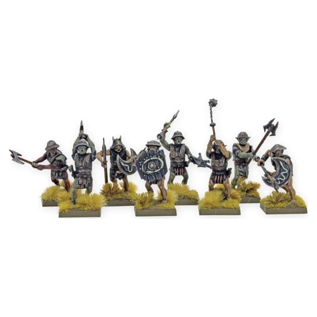 Banda de Orcos Warlord Games 28mm Miniaturas Detalladas