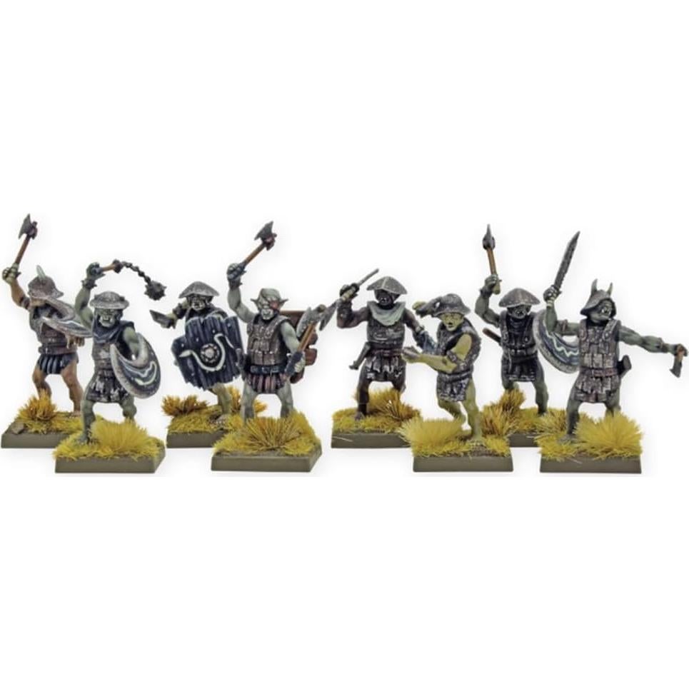 Banda de Orcos Warlord Games 28mm Miniaturas Detalladas