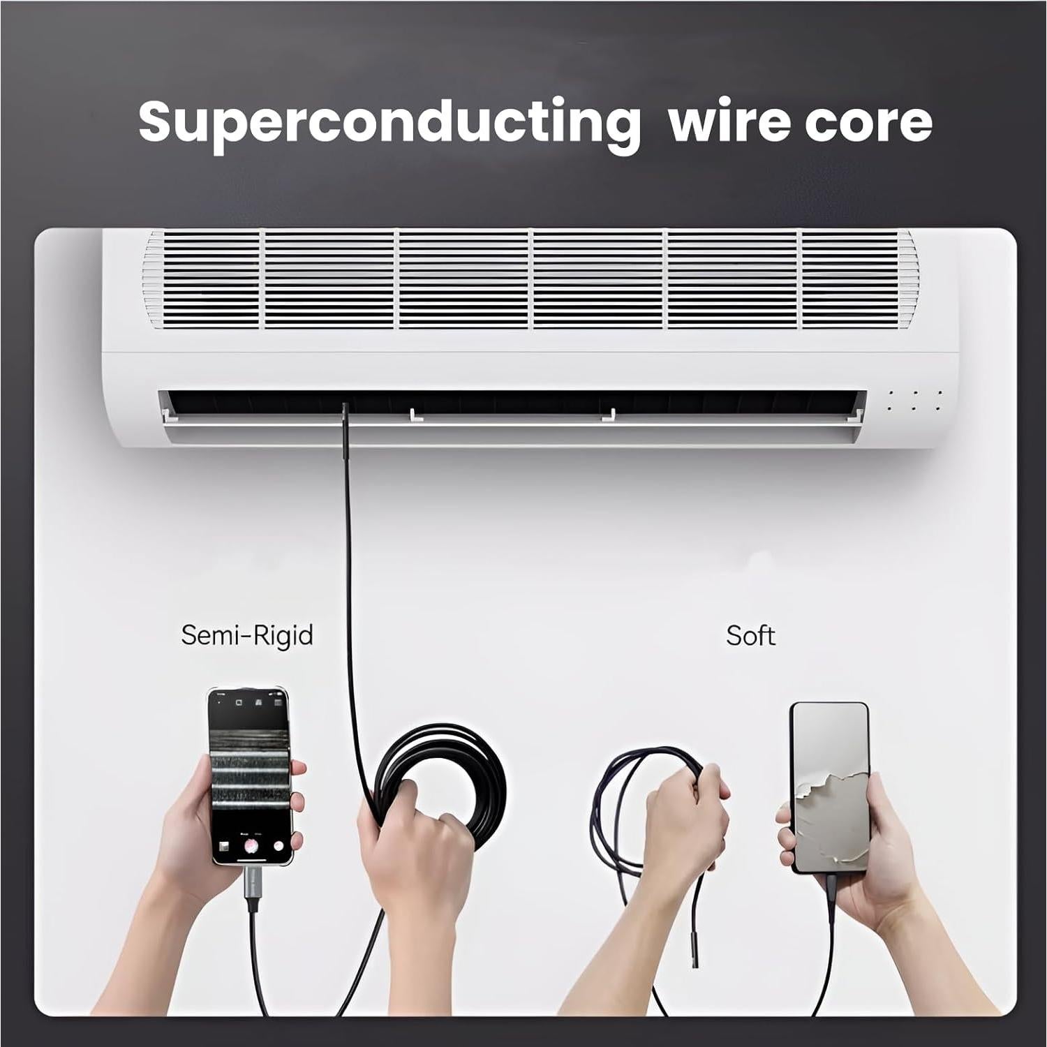 Cámara Endoscópica Doble Lente Pemamnov 1920P 5m IP67