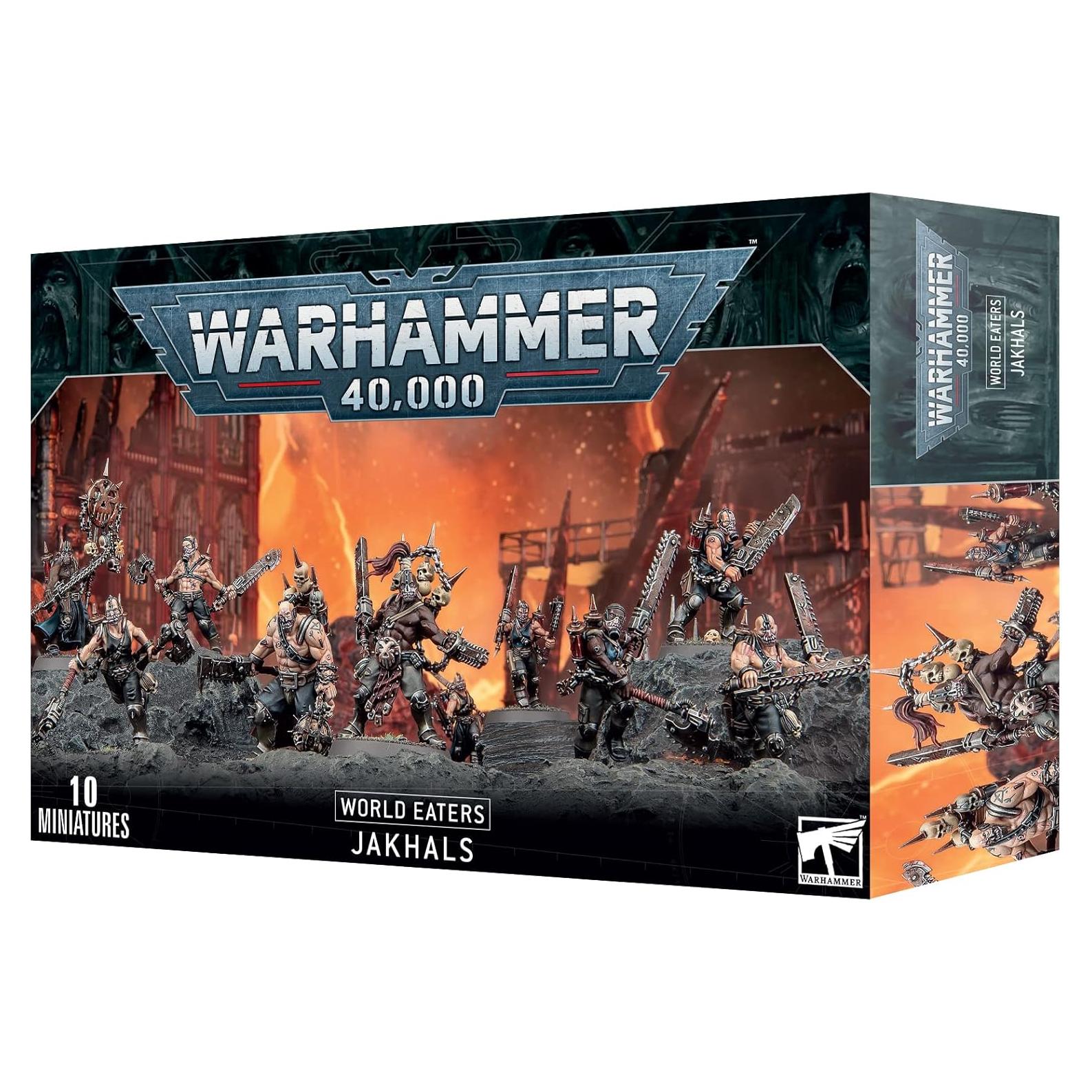 Miniaturas Games Workshop Jakhals World Eaters 10 Cultistas