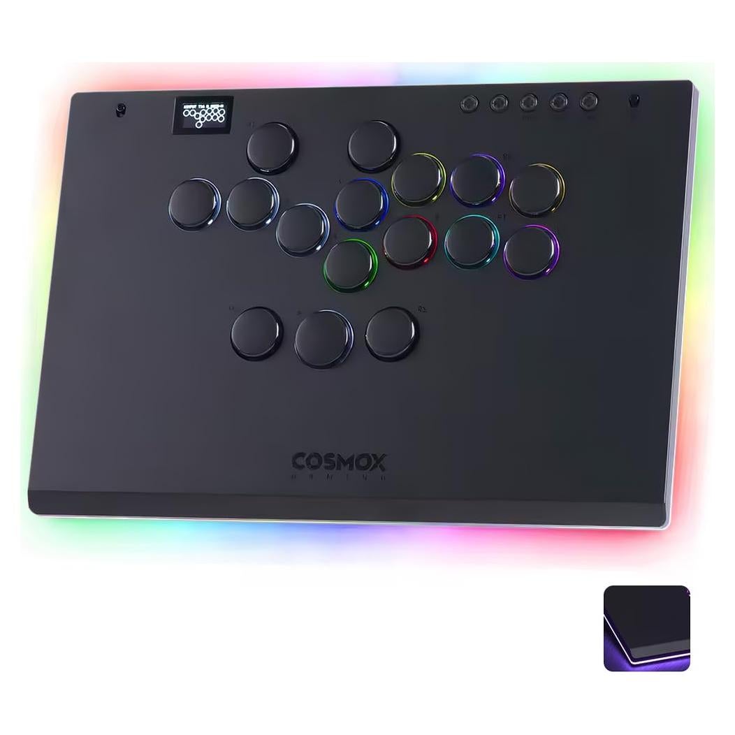 Controlador Arcade Sehawei M Ultra - Aluminio RGB para PC/PS4/Switch